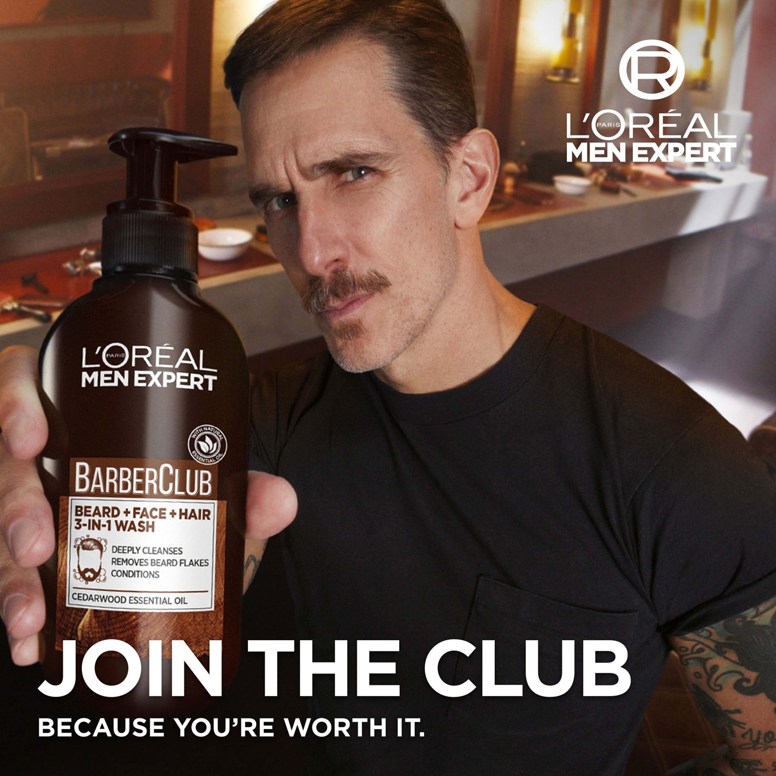 L'Oréal Paris Men Expert Barber Club Wash 200ml