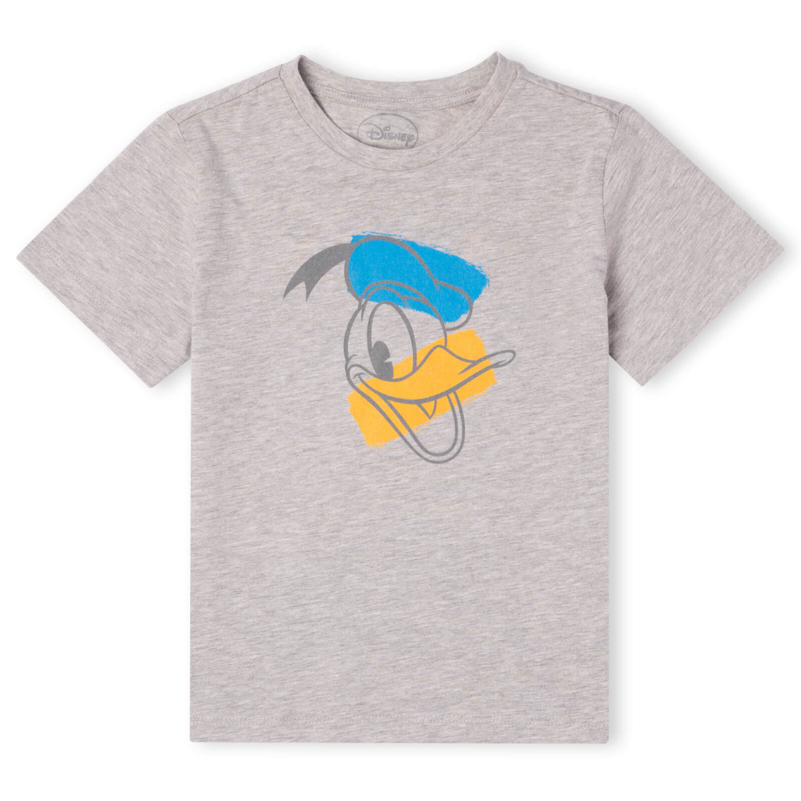 Disney Donald Duck Head Kinder T-Shirt – Grau – 3-4 Jahre