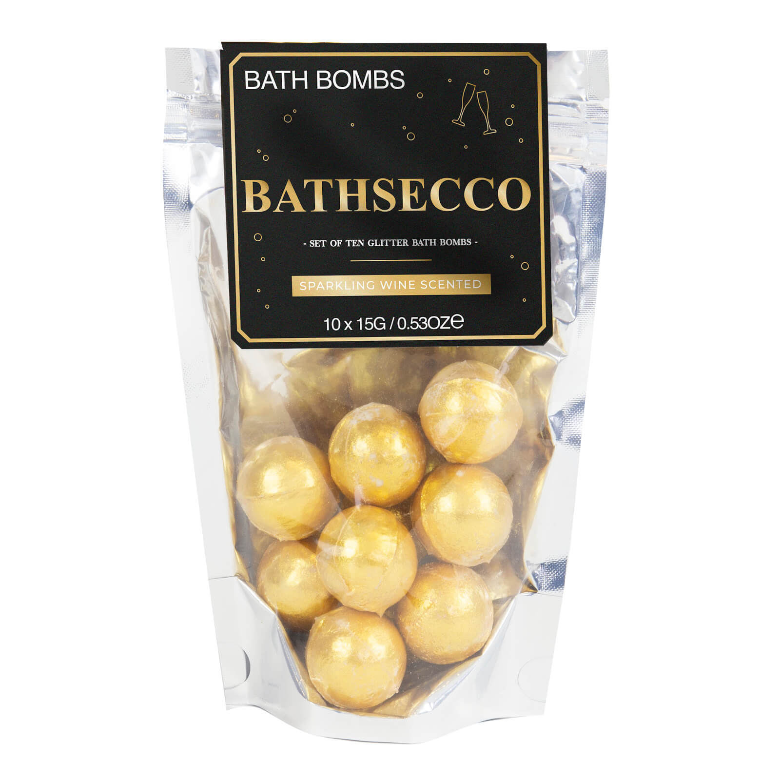 Prosecco Bath Bombs