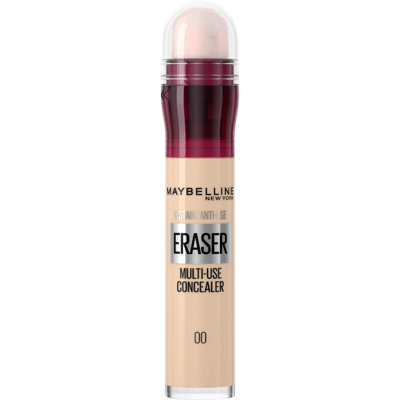 Maybelline Eraser Eye Concealer -peitevoide; 6,8ml (eri sävyjä) - 00 Ivory