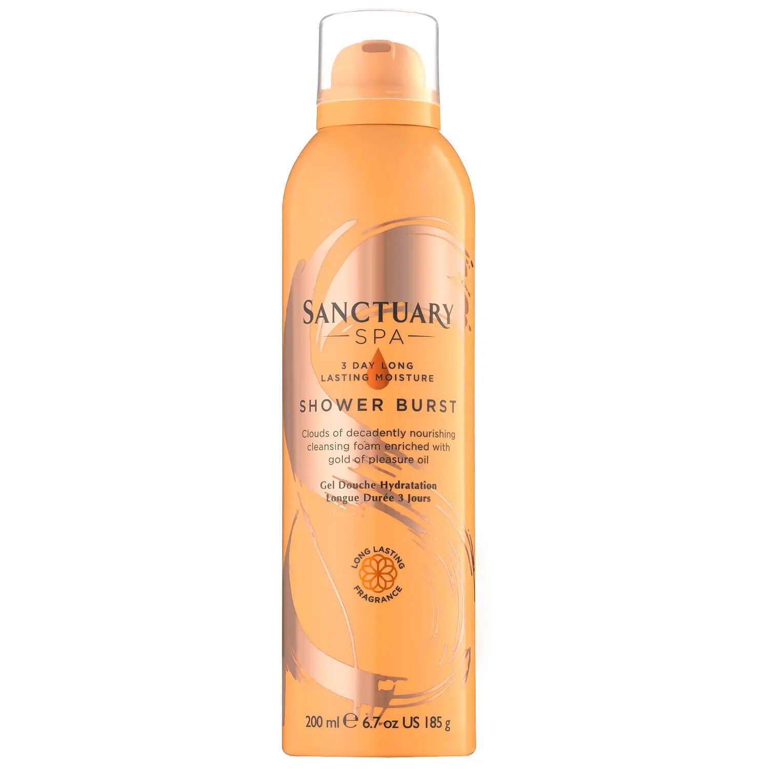 Sanctuary Spa Classic Luxury Oil Shower Burst Foam 200ml