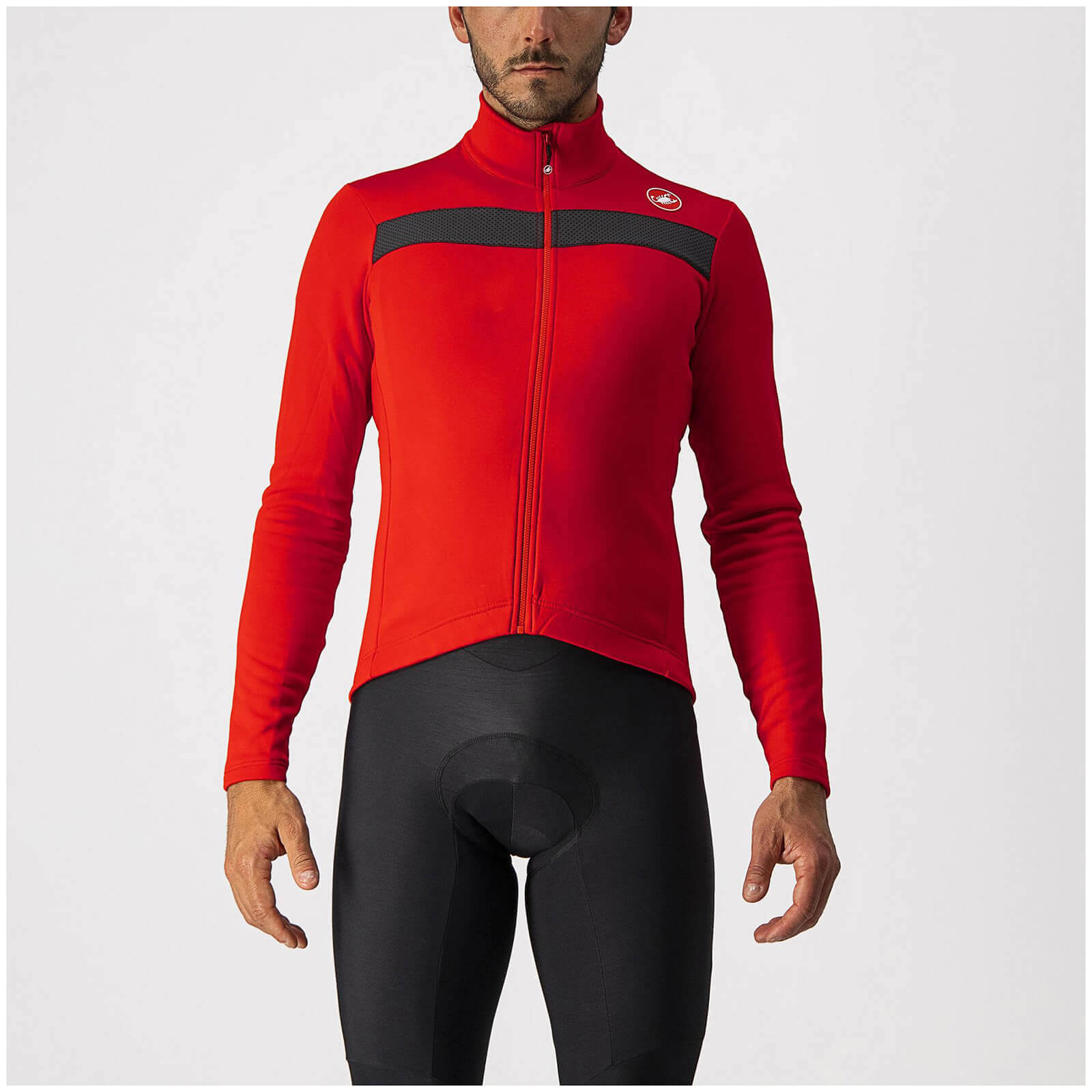 Castelli Puro 3 Jersey FZ - XL - Red