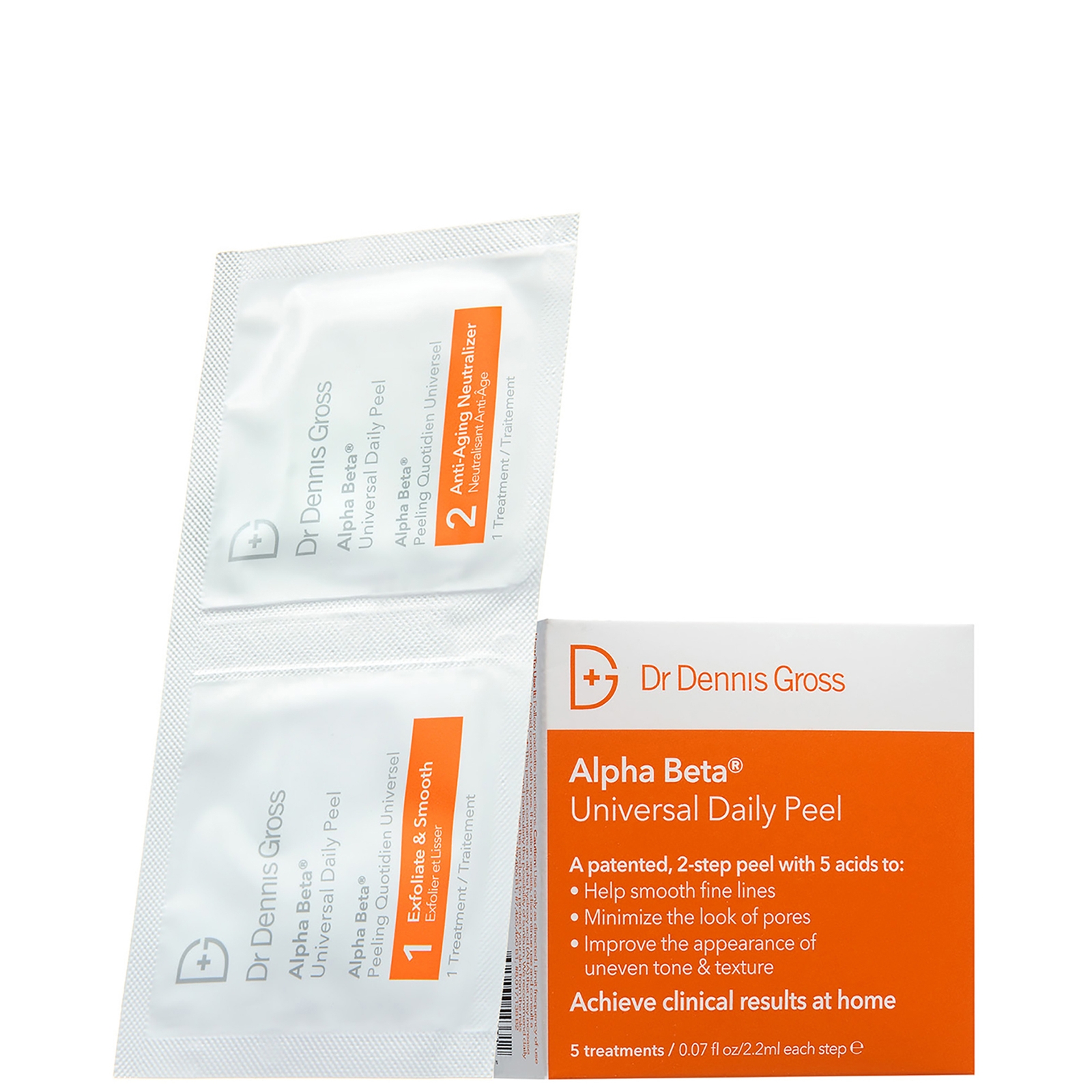 Image of Dr Dennis Gross Skincare Alpha Beta Universal Daily Peel (Pack of 5)