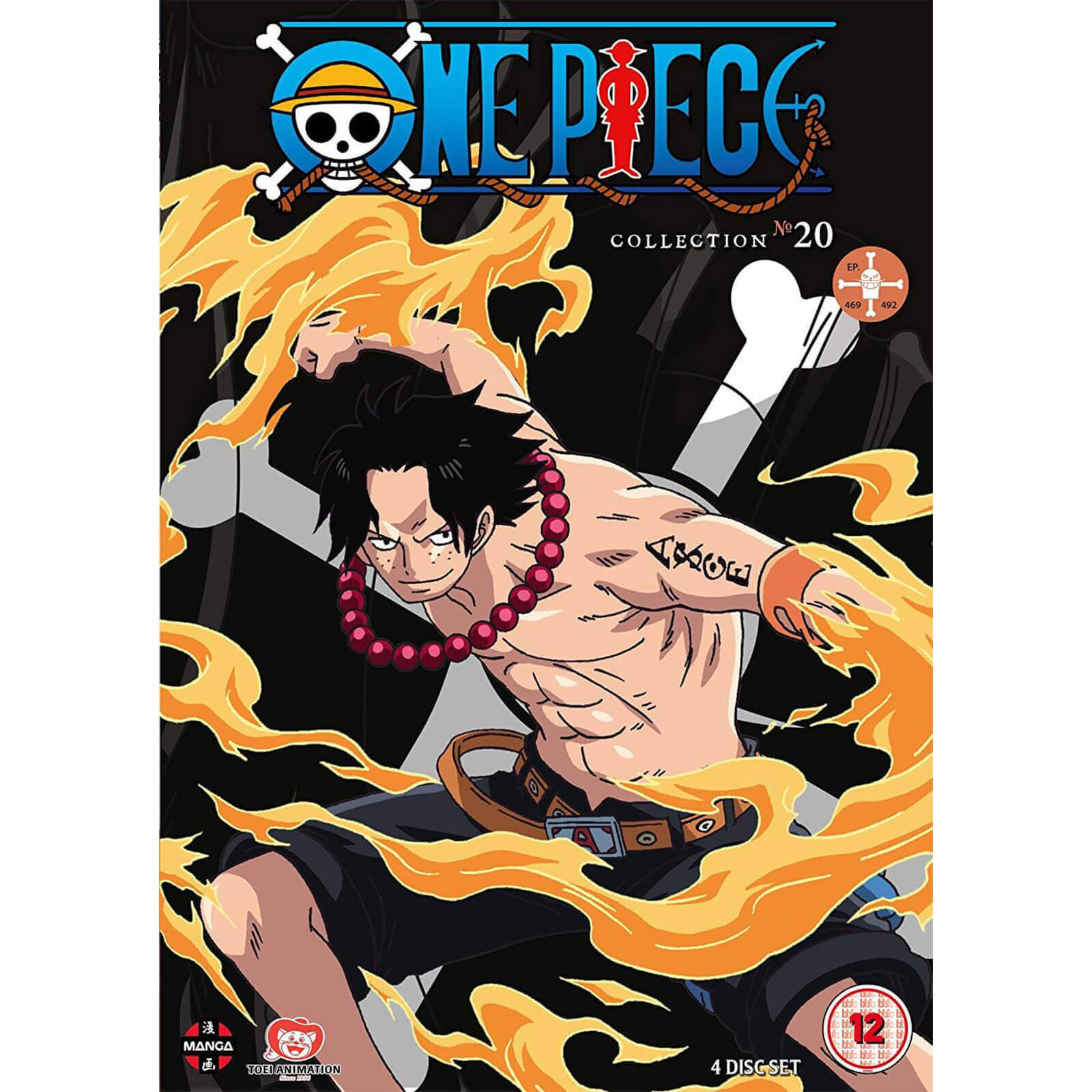 One Piece Uncut Collection 20 Episodes 469 492