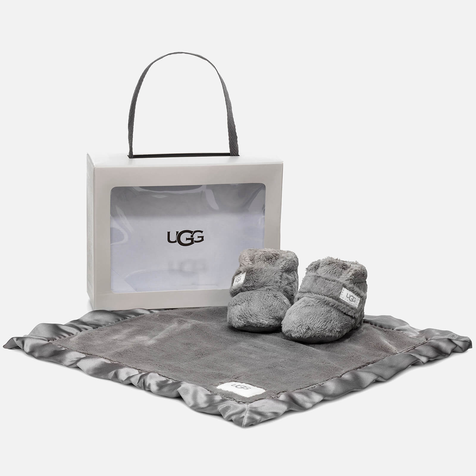 UGG Babie's Bixbee Gift Set - Charcoal - UK 0.5 Baby - Grey