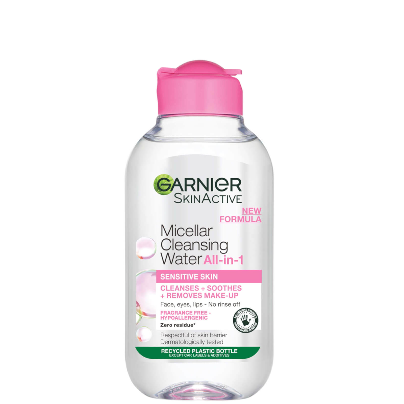 Garnier Micellar Water Facial Cleanser For Sensitive Skin 100ml In White