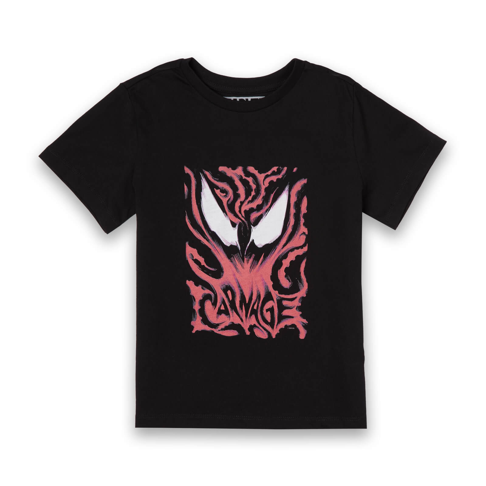 Venom Carnage Kids T-shirt - Zwart - 122/128 (7-8 jaar)