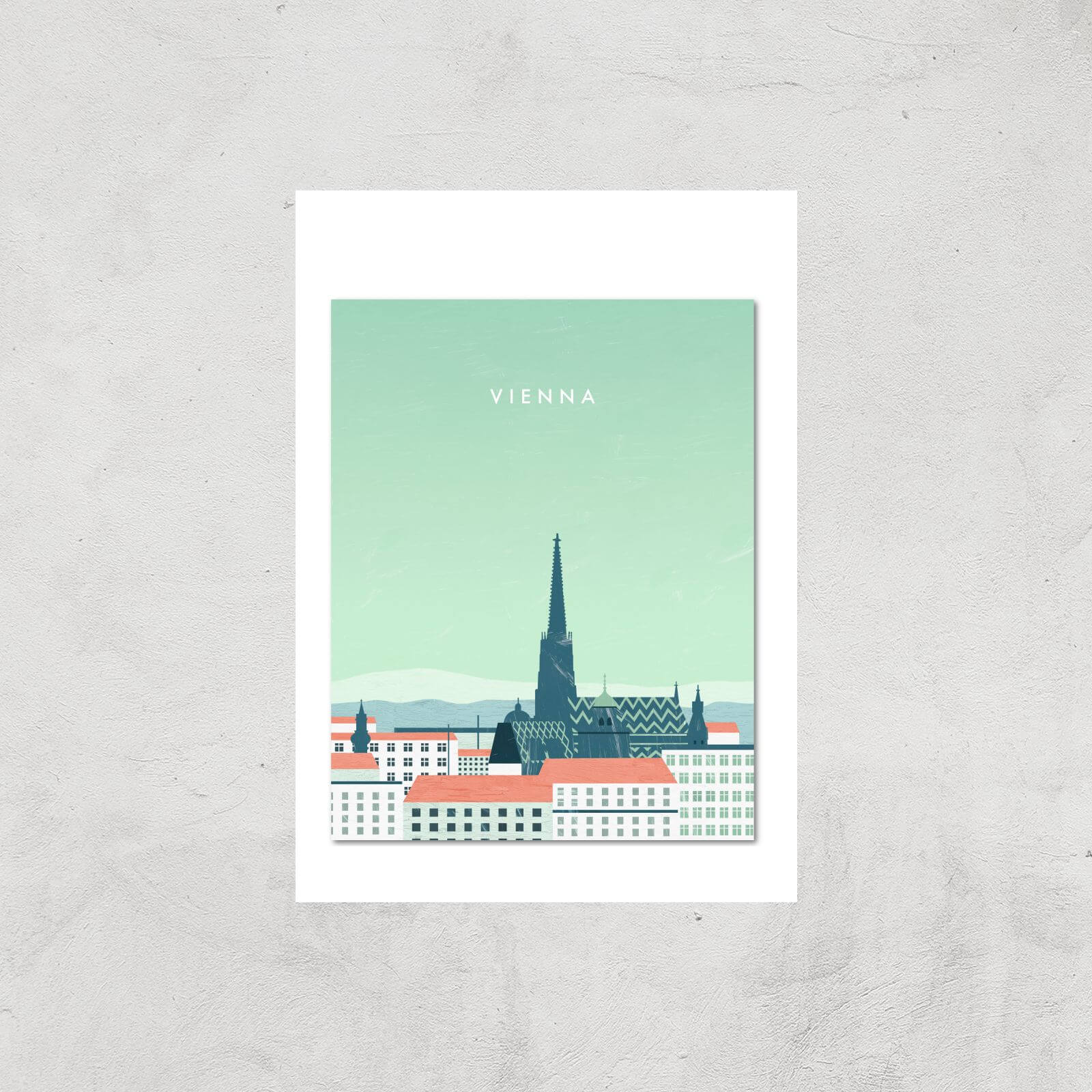Vienna Art Print - A4 - Print Only