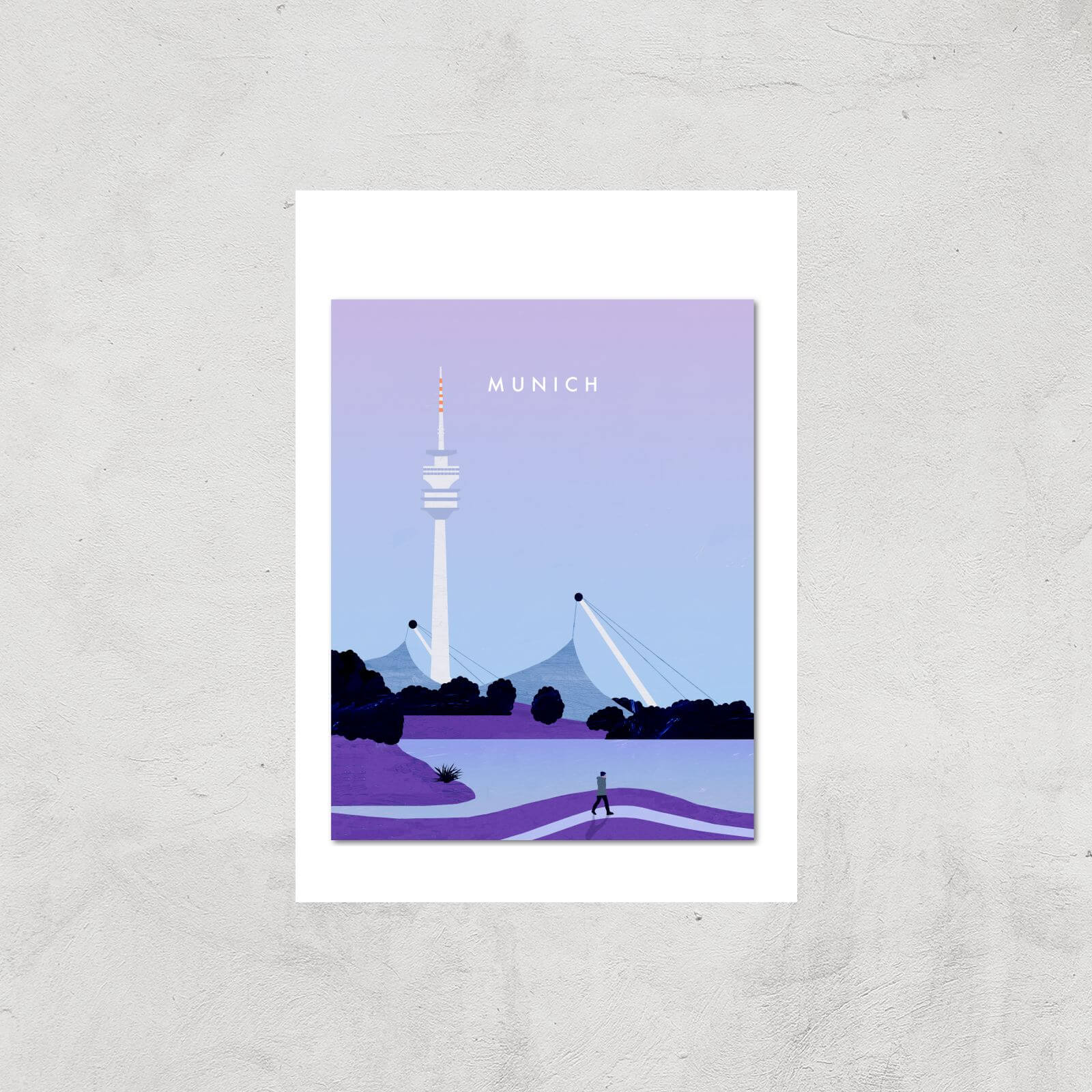 Munich Art Print - A3 - Print Only