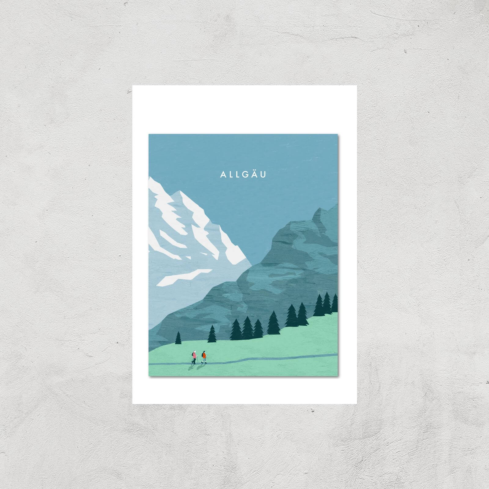 Algau Art Print - A4 - Print Only