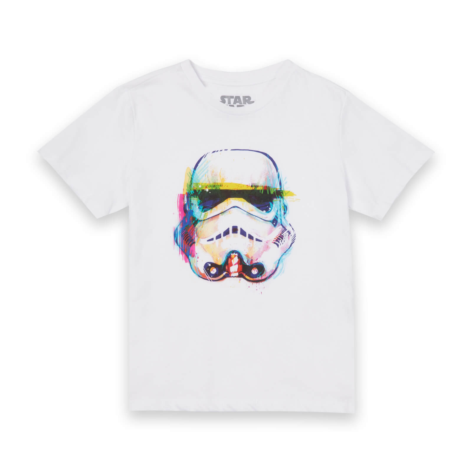 

T-Shirt Star Wars Stormtrooper Paintbrush - Bianco - Bambini - 3-4 Anni