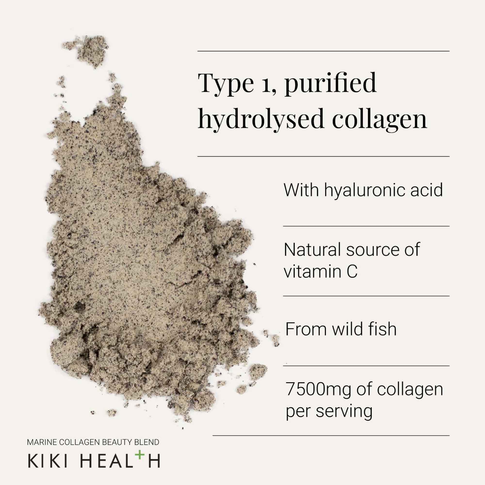 KIKI Health Marine Collagen Beauty Blend Powder 20g