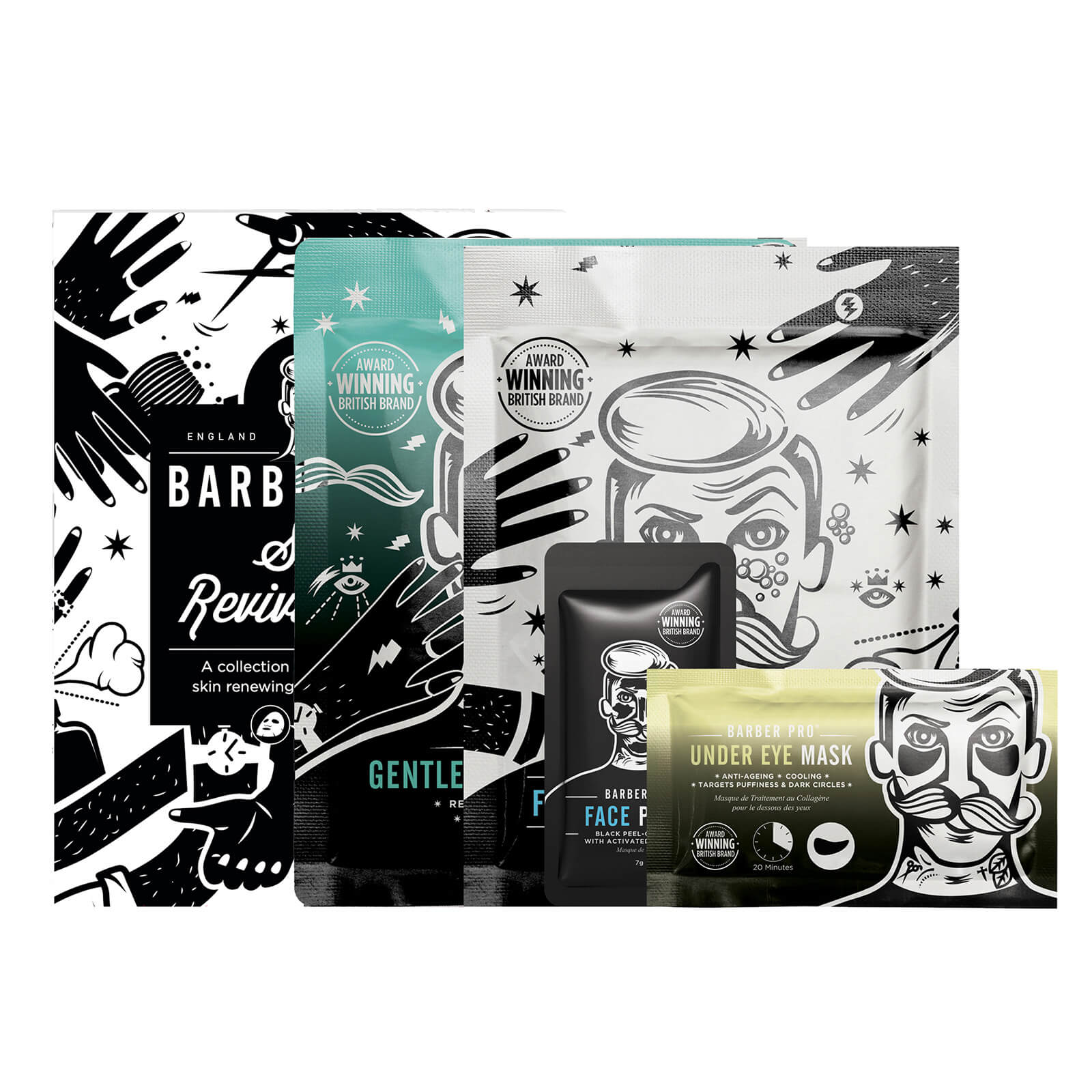 Barber Pro Skin Revival Kit (Worth PS13.20)