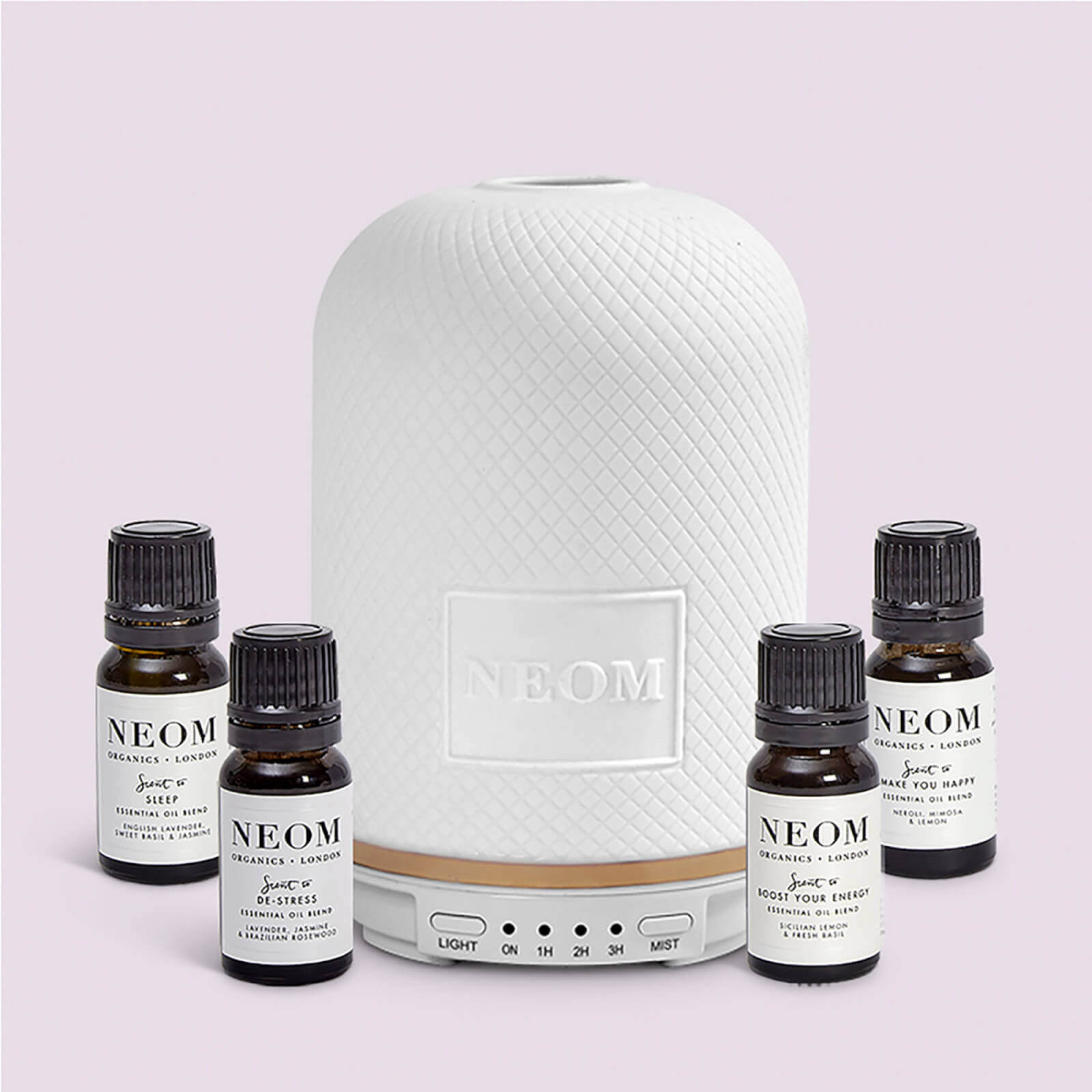 NEOM Wellbeing Essential Oil Blends 4 x 10ml