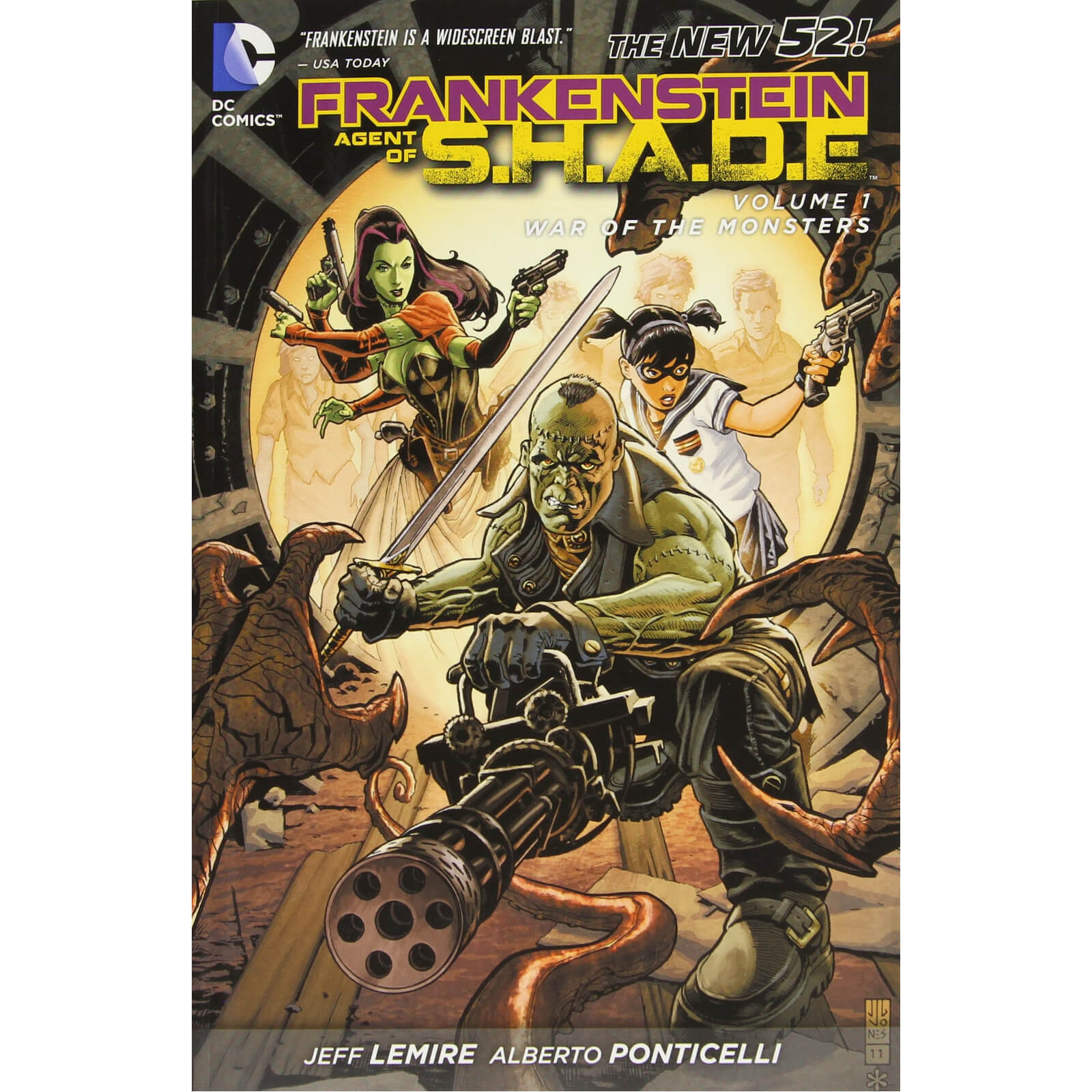 

DC Comics Frankenstein Agent Of Shade Vol 01 War Monsters (Roman Graphique)