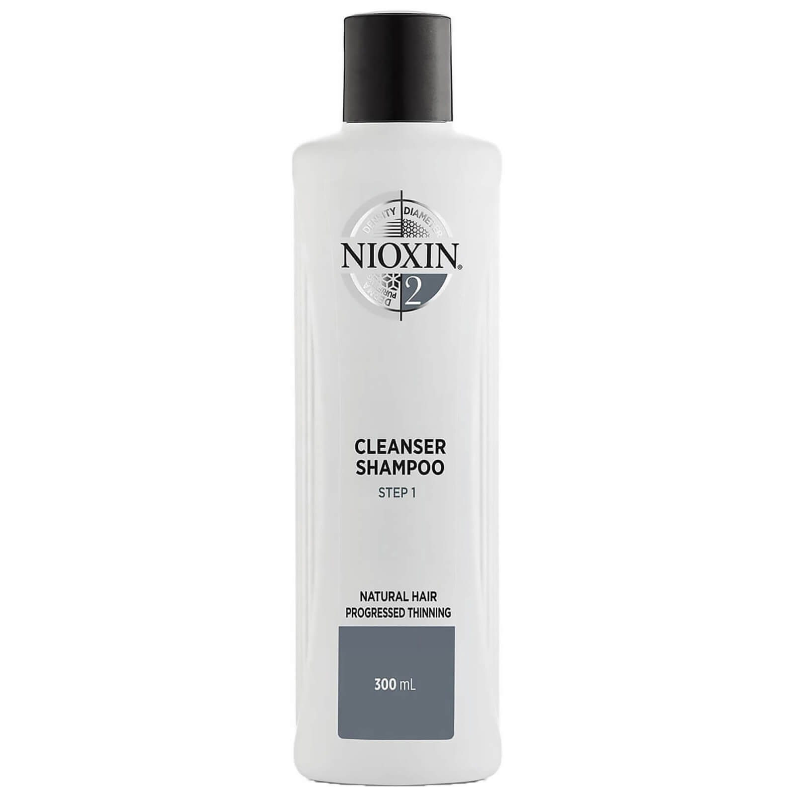Shampo Detergente 3-Part System 2 for Natural Hair with Progressed Thinning NIOXIN 300ml