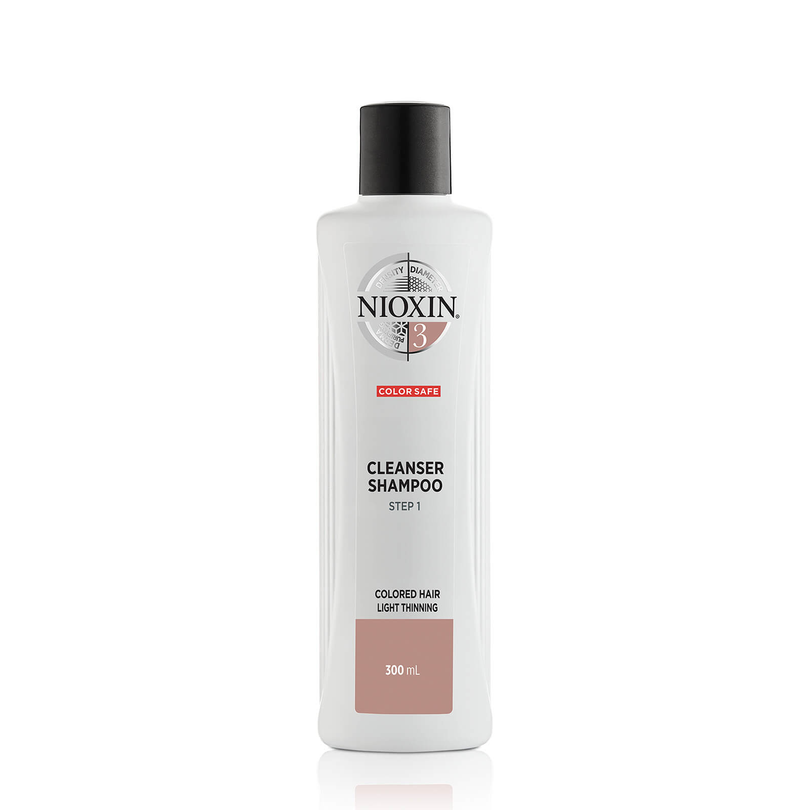 NIOXIN 3-Teil System 3 Cleanser Shampoo für coloriertes, leicht schütteres Haar 300ml