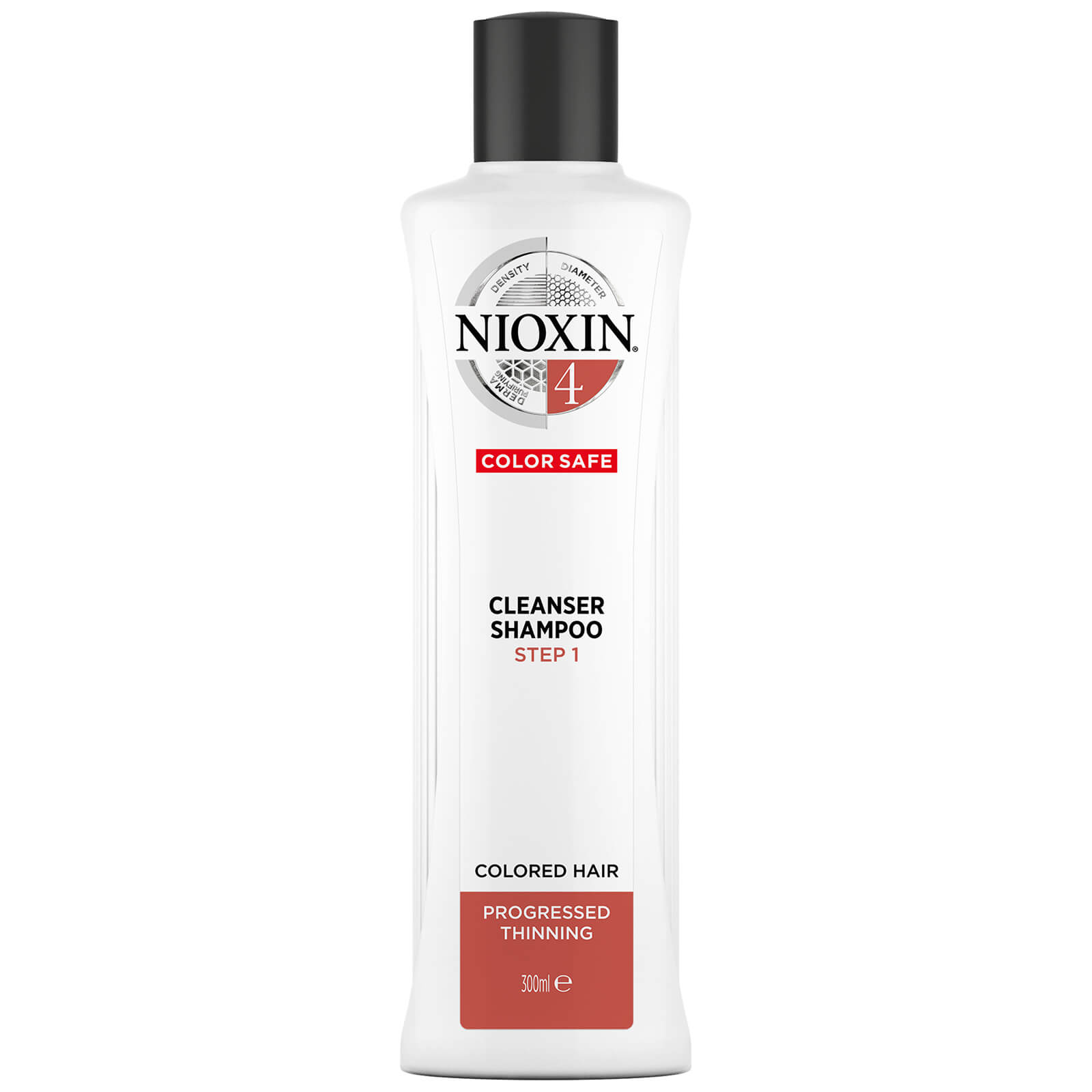 

NIOXIN 3-Part System 4 Cleanser Shampoo for Coloured Hair with Progressed Thinning 300ml