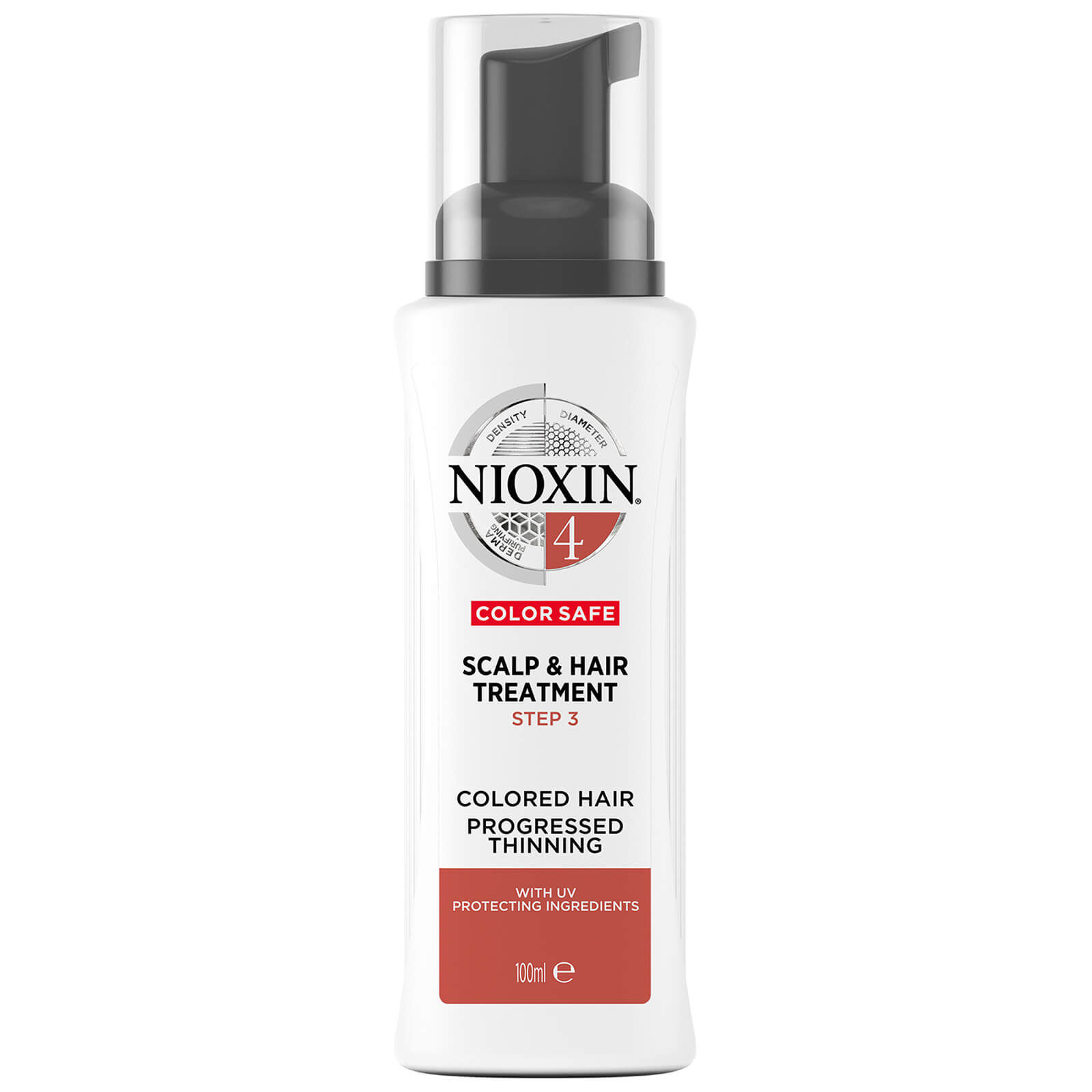 NIOXIN 3-Part System 4 Scalp and Hair Treatment for Coloured Hair with Progressed Thinning 100ml