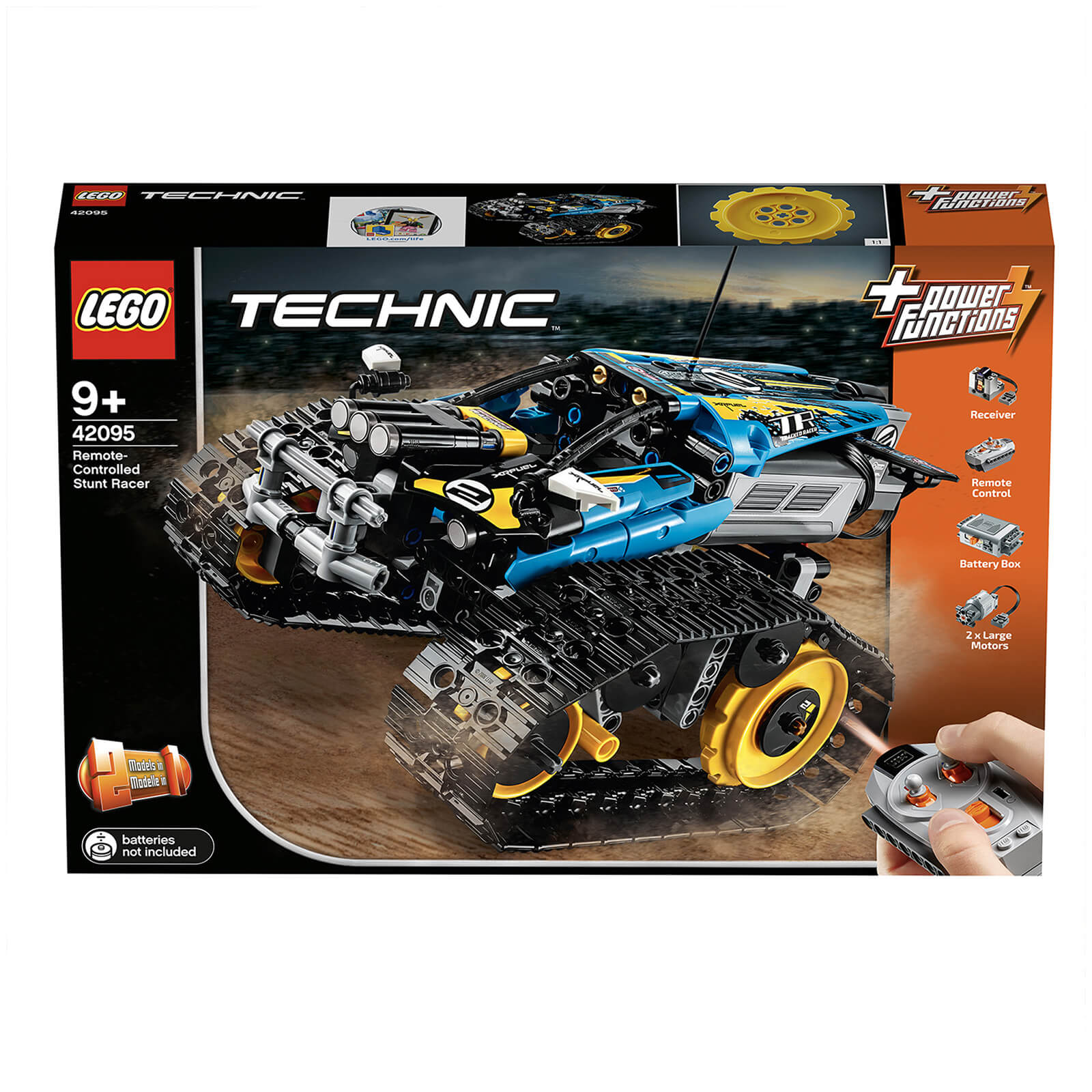LEGO Technic: Juego de carreras acrobáticas por control remoto (42095)