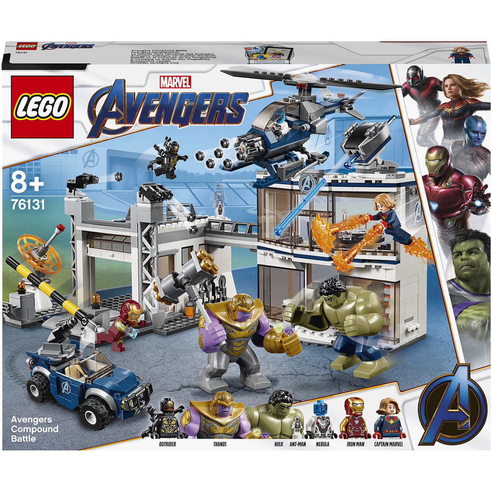 Image of LEGO Marvel Avengers Compound Battle Set (76131)