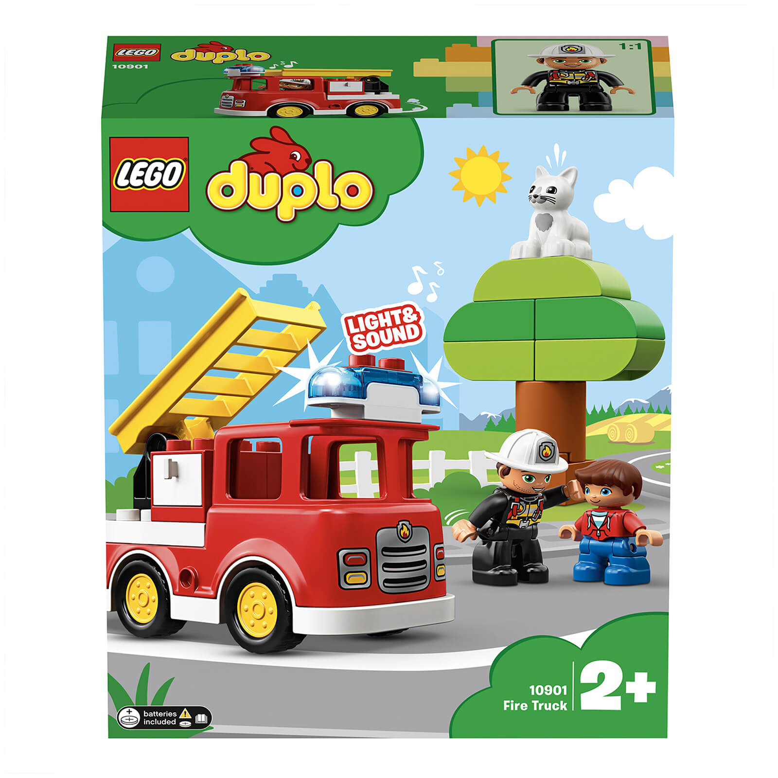 LEGO DUPLO Town: Juego de construcción de camión de bomberos (10901)