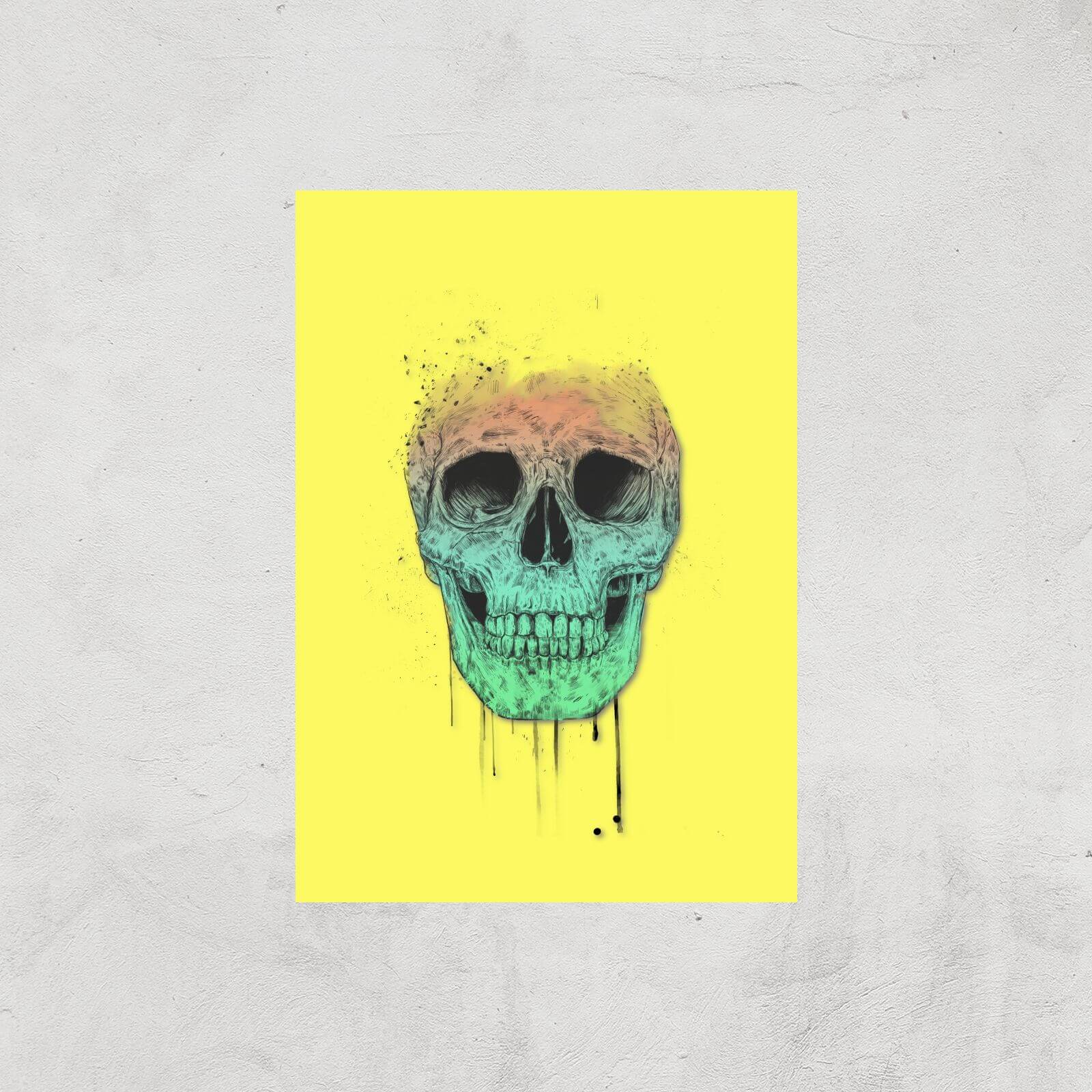Balazs Solti Skull Art Print - A4 - Print Only