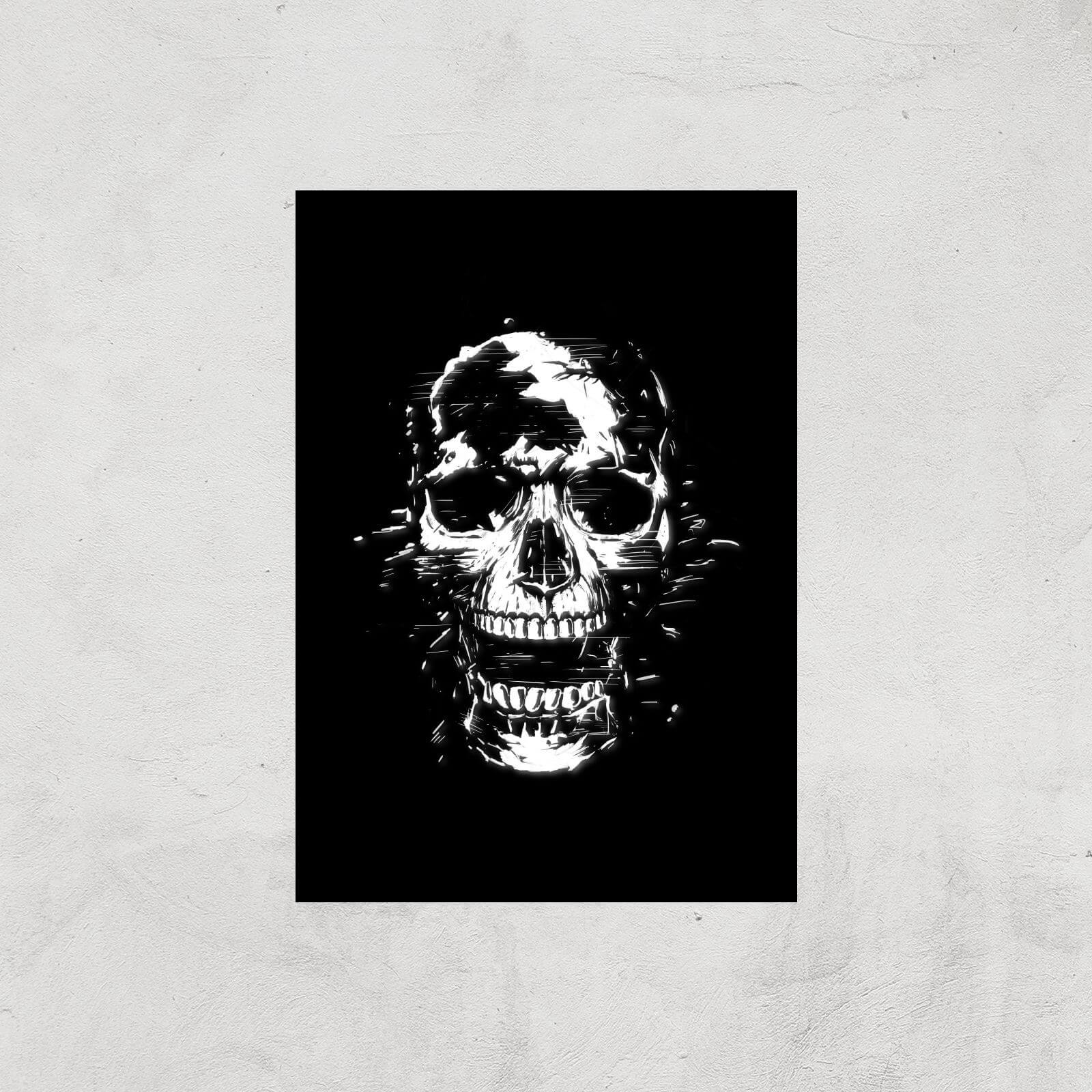 Balazs Solti Skull Art Print - A4 - Print Only