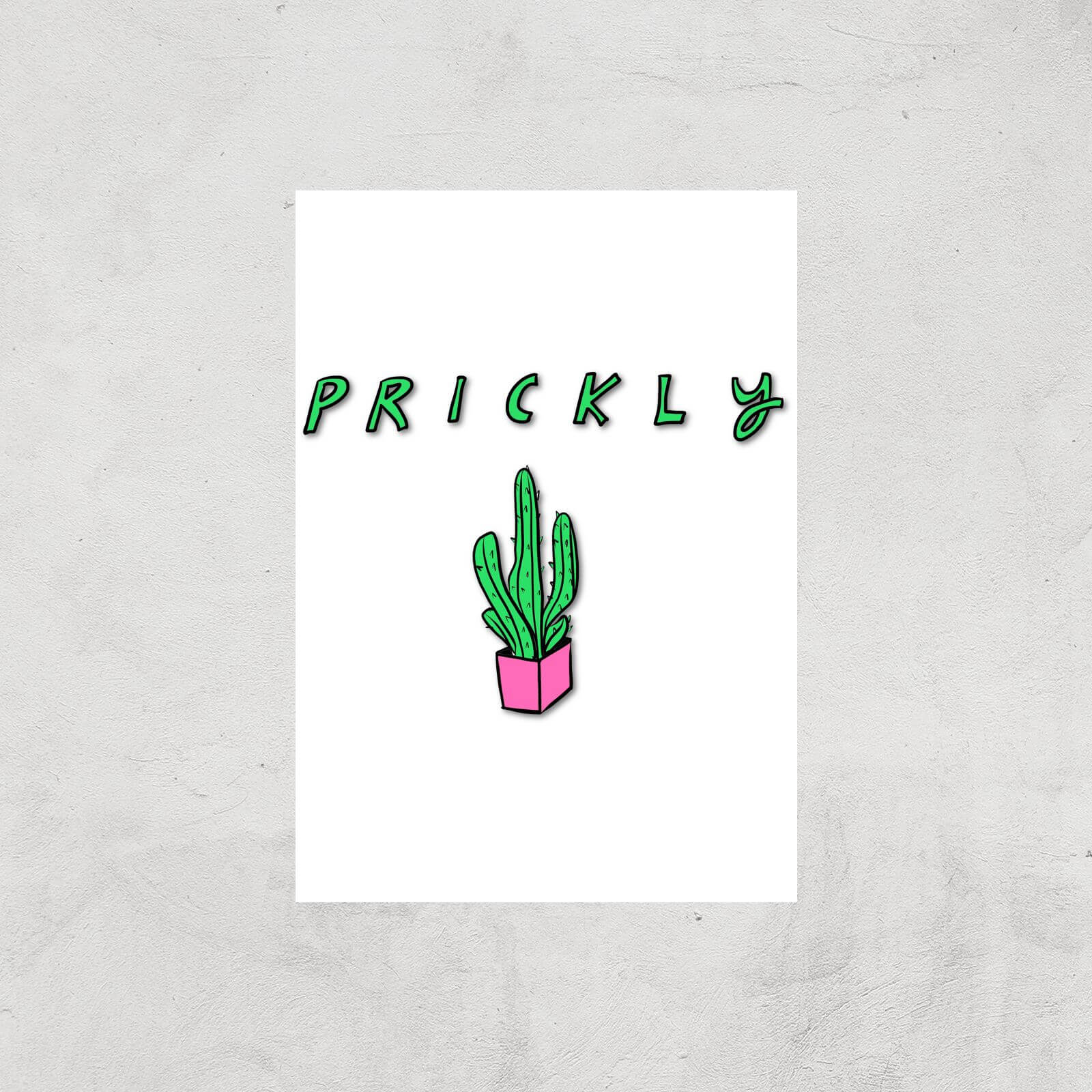 Rock On Ruby Prickly Art Print - A4 - Print Only