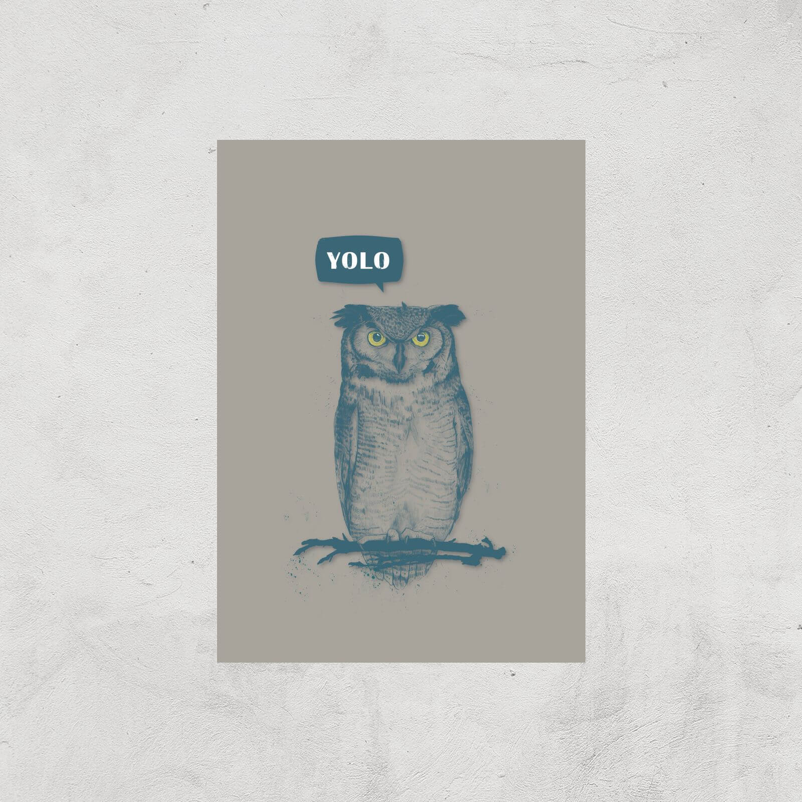 Balazs Solti YOLO Art Print - A3 - Print Only