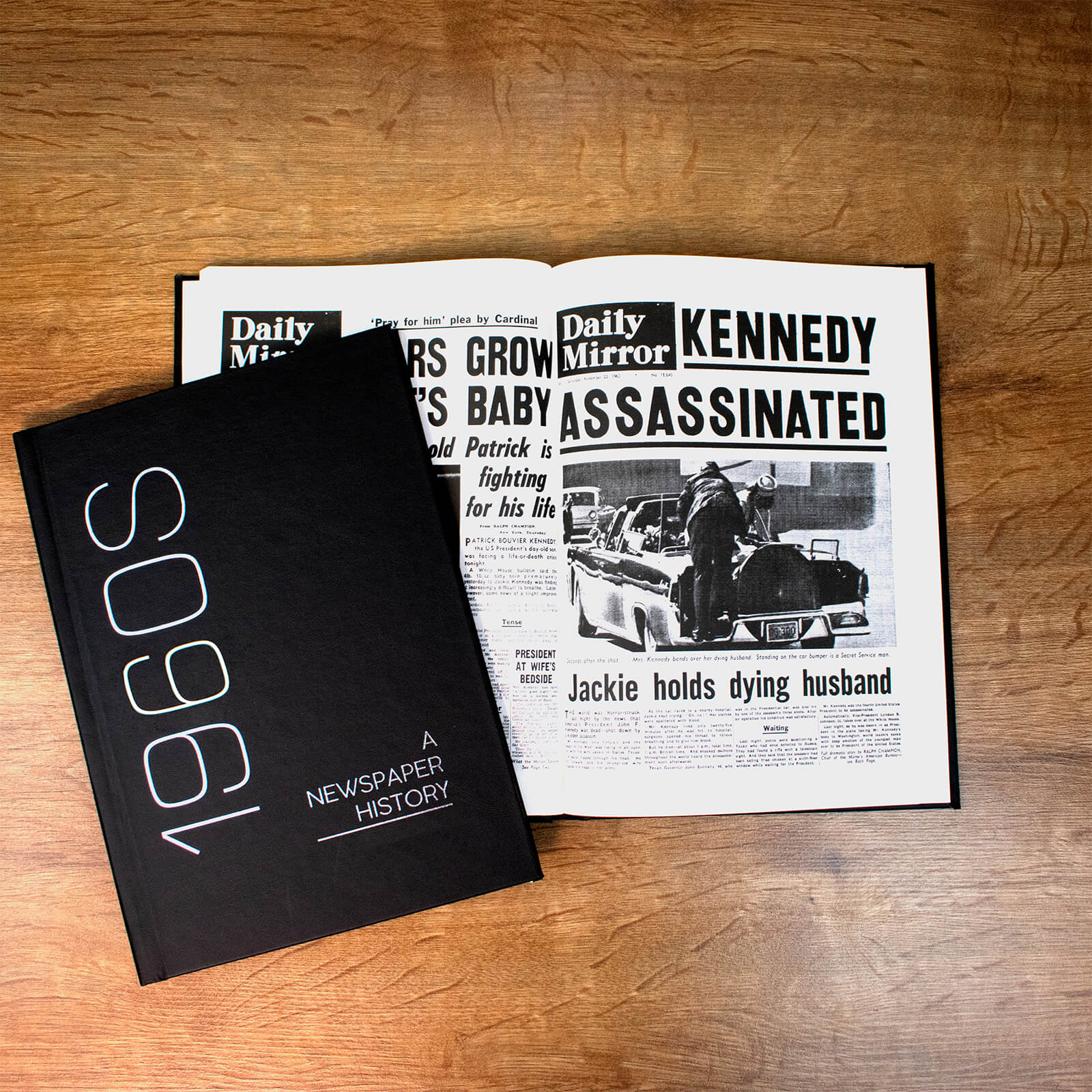 Newspaper 1960s Decade Book - Hardback