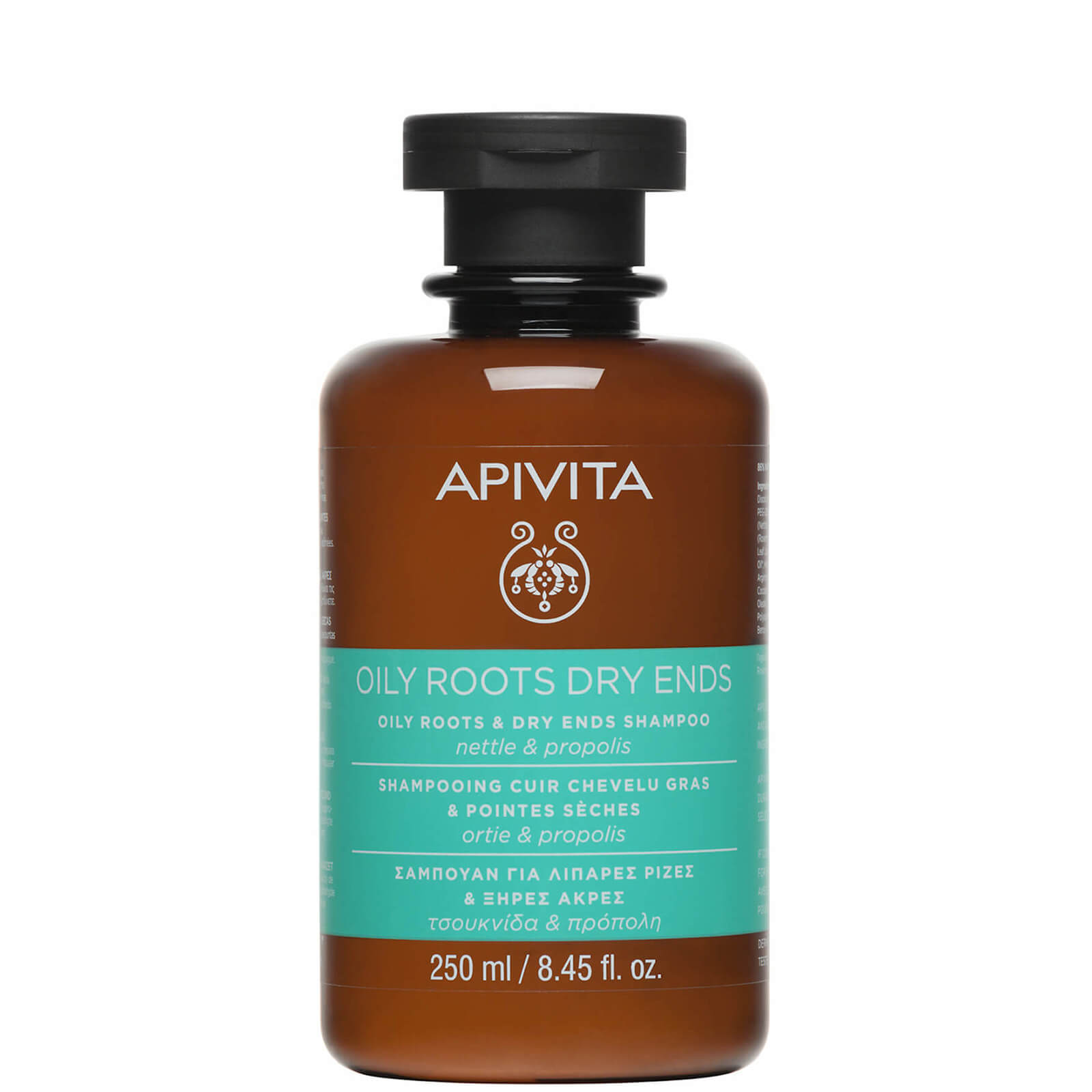APIVITA 全面护发系列油性发根及干性发尾用洗发水 250ml | 荨麻和蜂胶