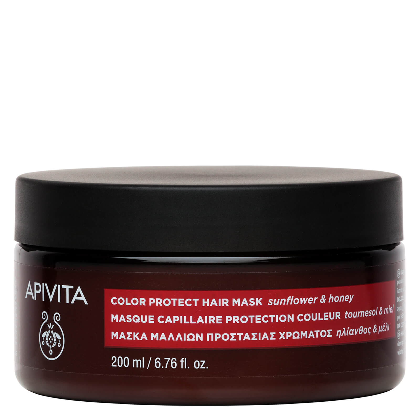 

Защитная маска для окрашенных волос APIVITA Holistic Hair Care Color Protection Hair Mask — Sunflower & Honey 200 мл