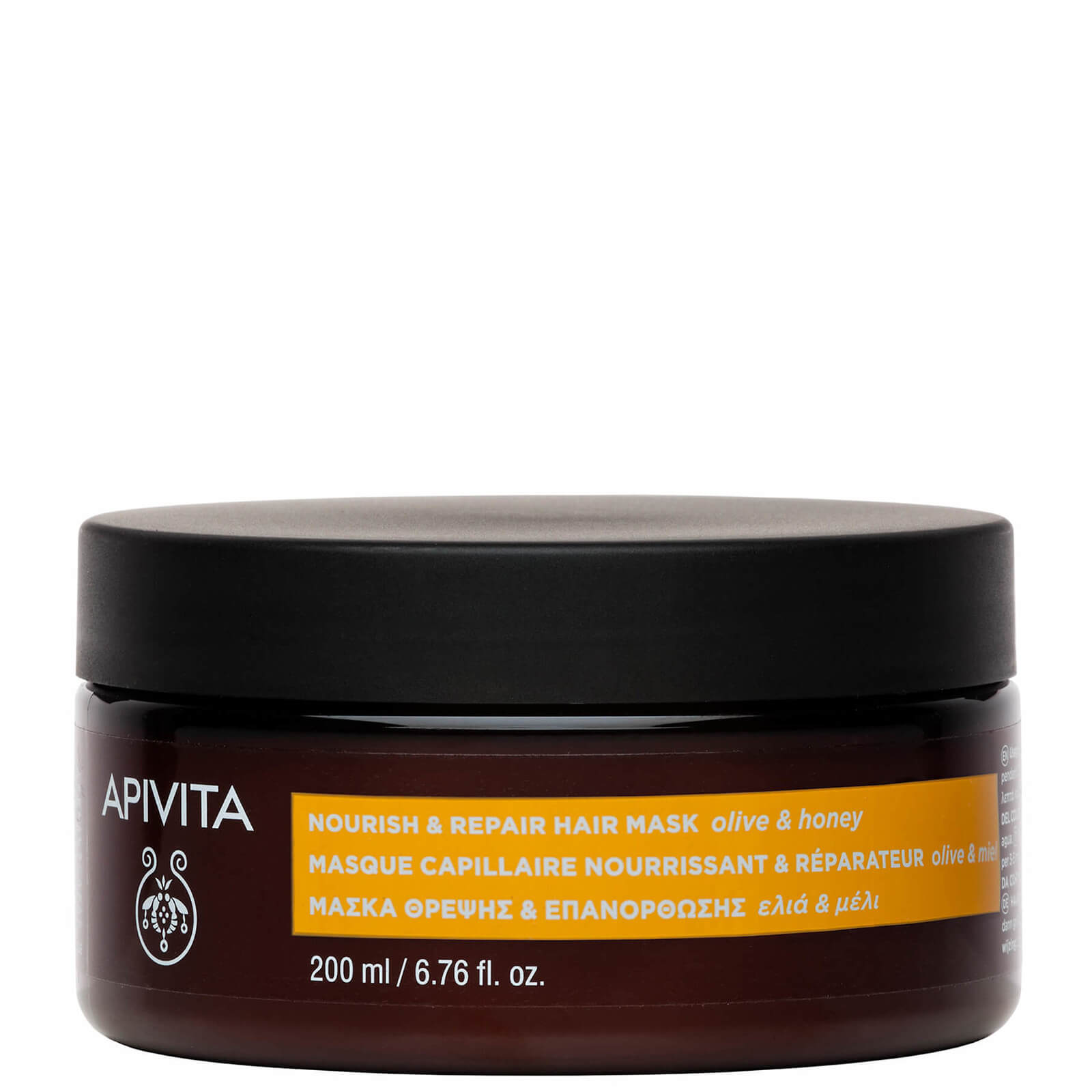 

APIVITA Holistic Hair Care Nourish & Repair Hair Mask - Olive & Honey 200ml