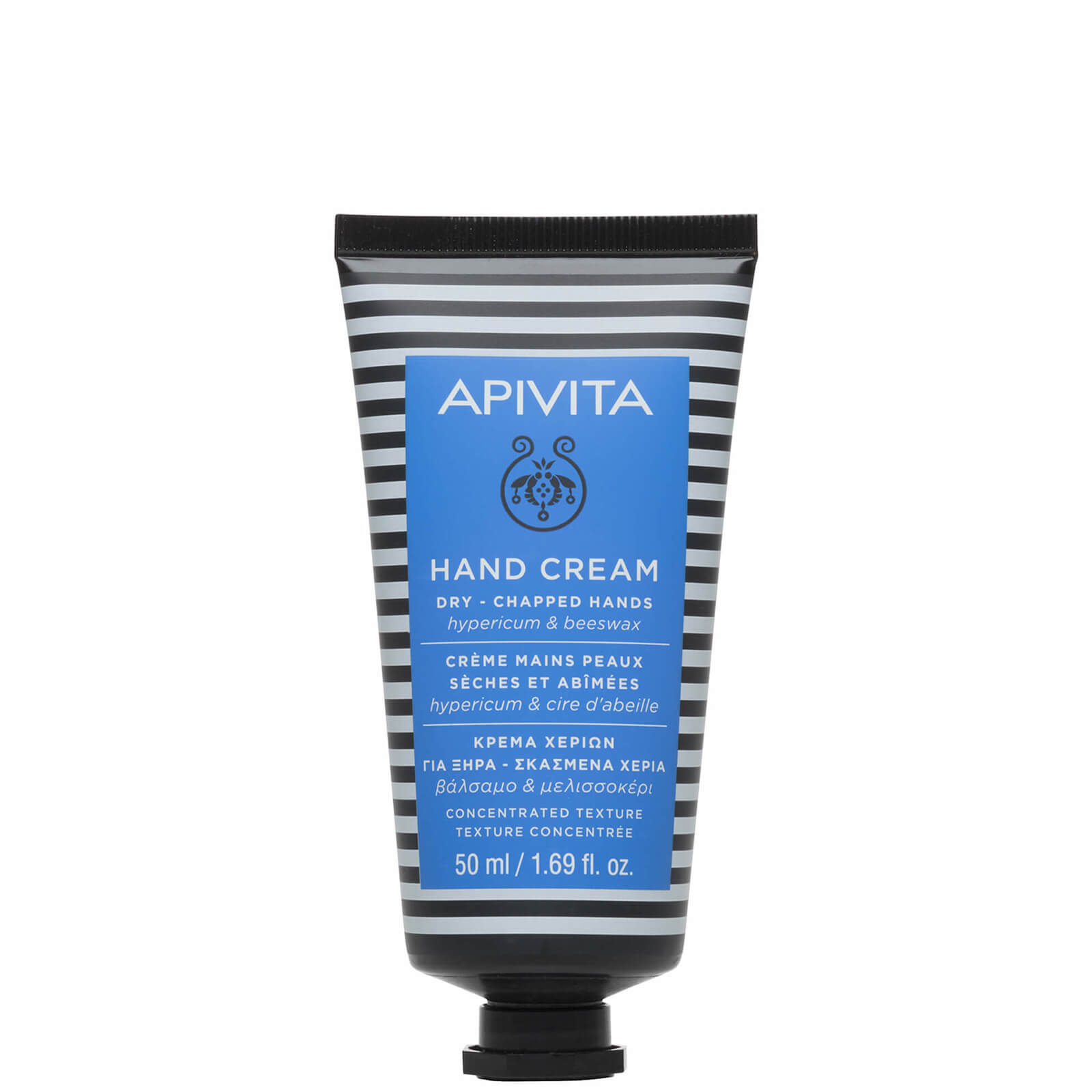 APIVITA Hand Care Hand Cream for Dry Chapped Hands - Hypericum & Beeswax 50ml