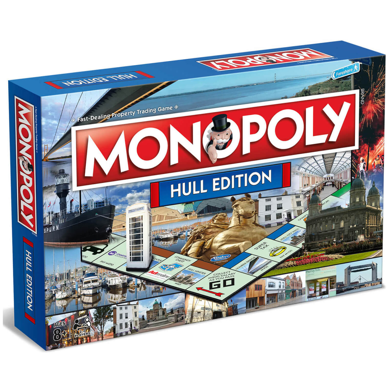 Monopoly Board Game - Hull Edition
