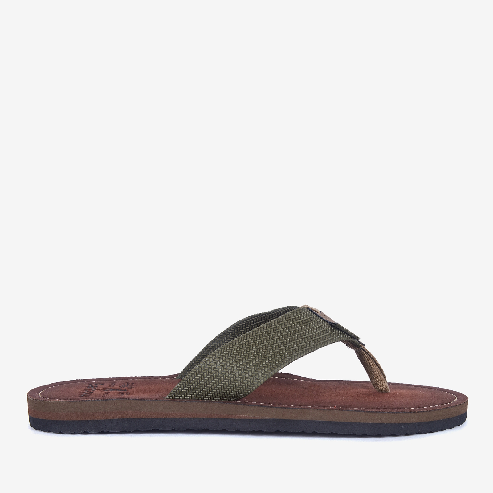 Barbour Men’s Toeman Beach Toe Post Sandals - Olive