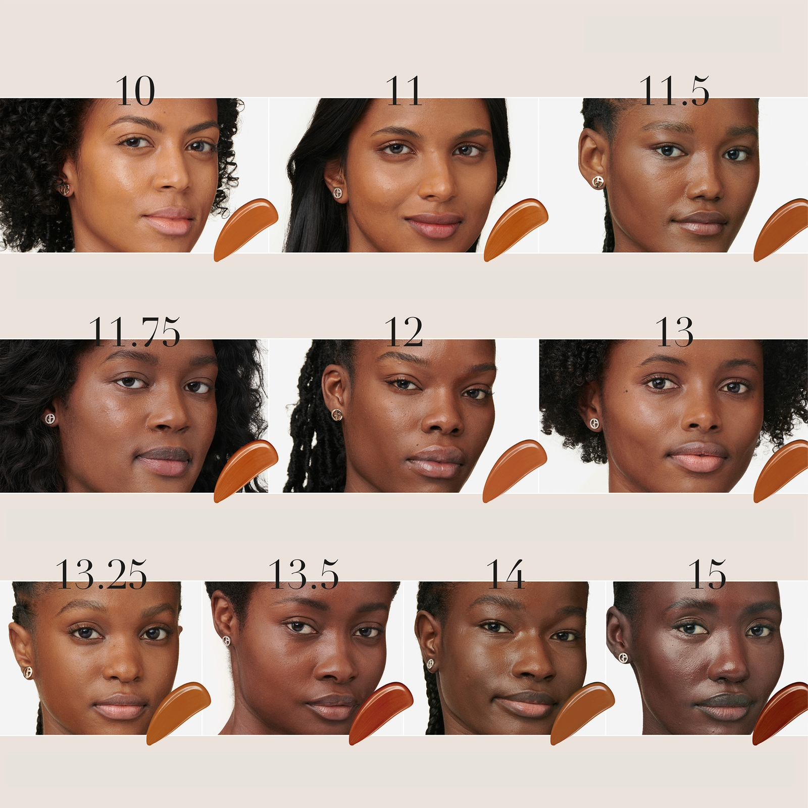 Armani Luminous Silk Foundation 30ml (Various Shades) - 10