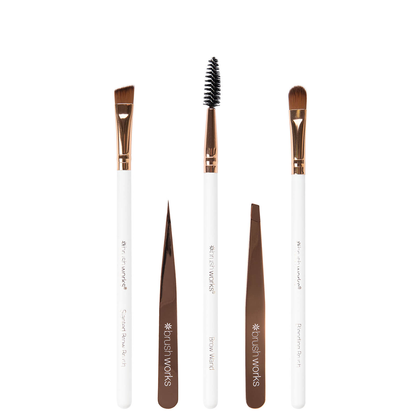 

brushworks Luxury Brow Set - Rose Gold