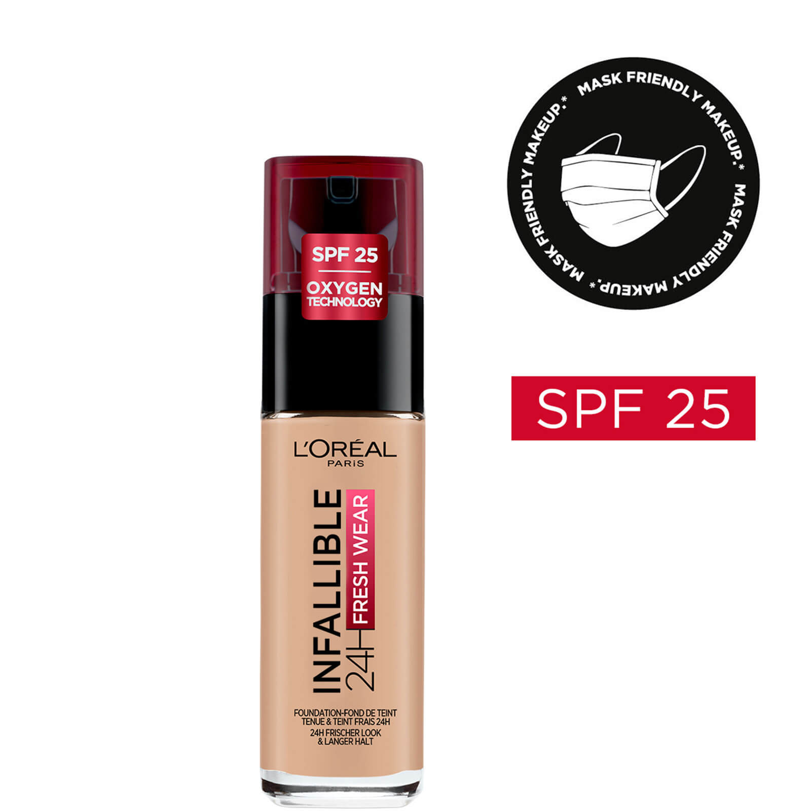 

L'Oréal Paris Infallible 24hr Freshwear Liquid Foundation (Various Shades) - 150 Radiant Beige