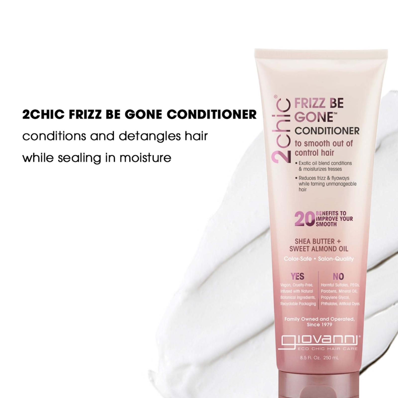 

Giovanni 2chic Frizz Be Gone Conditioner 250ml