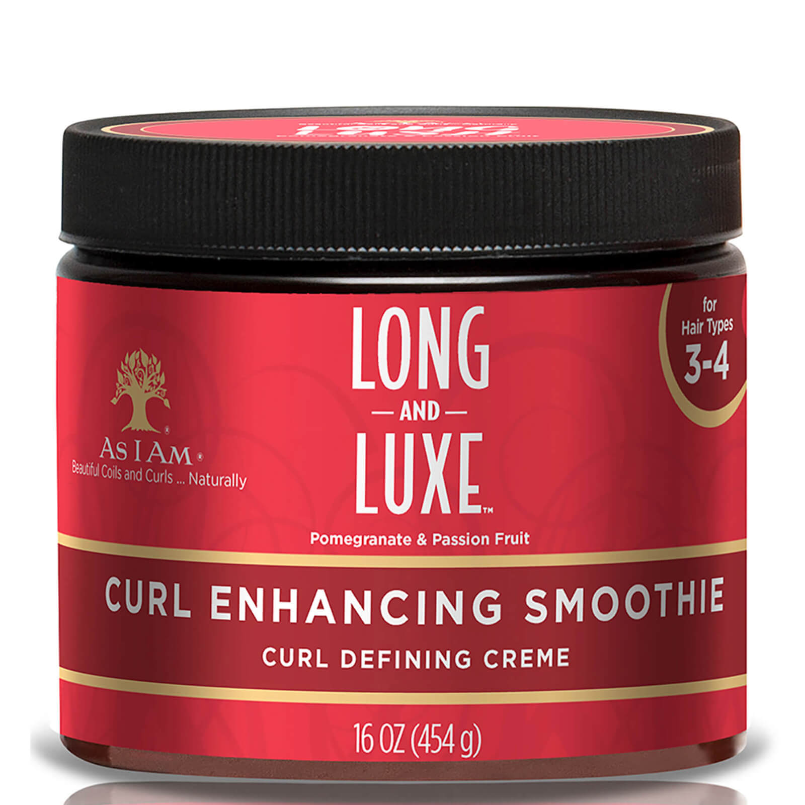 Image of As I Am Long and Luxe Curl Enhancing Smoothie crema definizione ricci 454 g