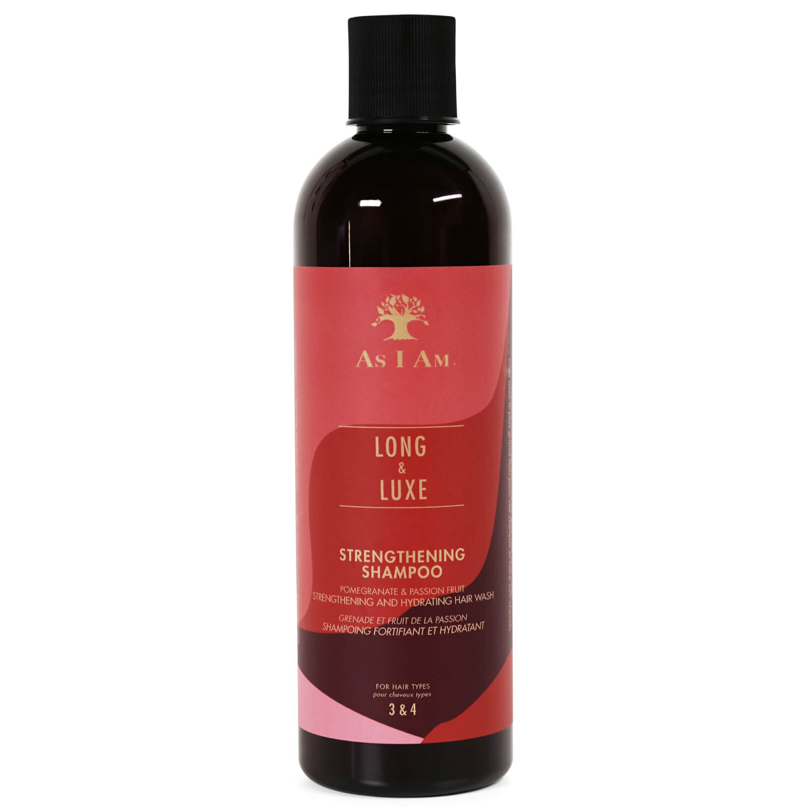 Image of As I Am Long and Luxe shampoo rinforzante 355 ml