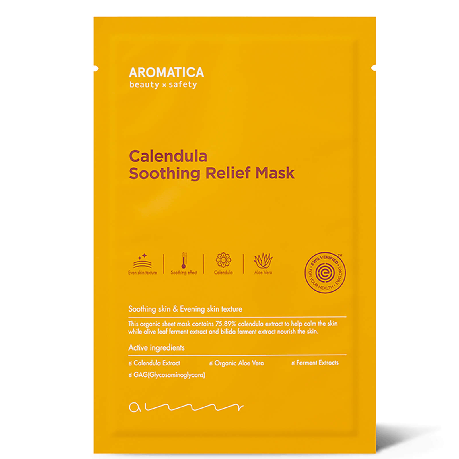 

AROMATICA Calendula Soothing Relief Mask (1EA)