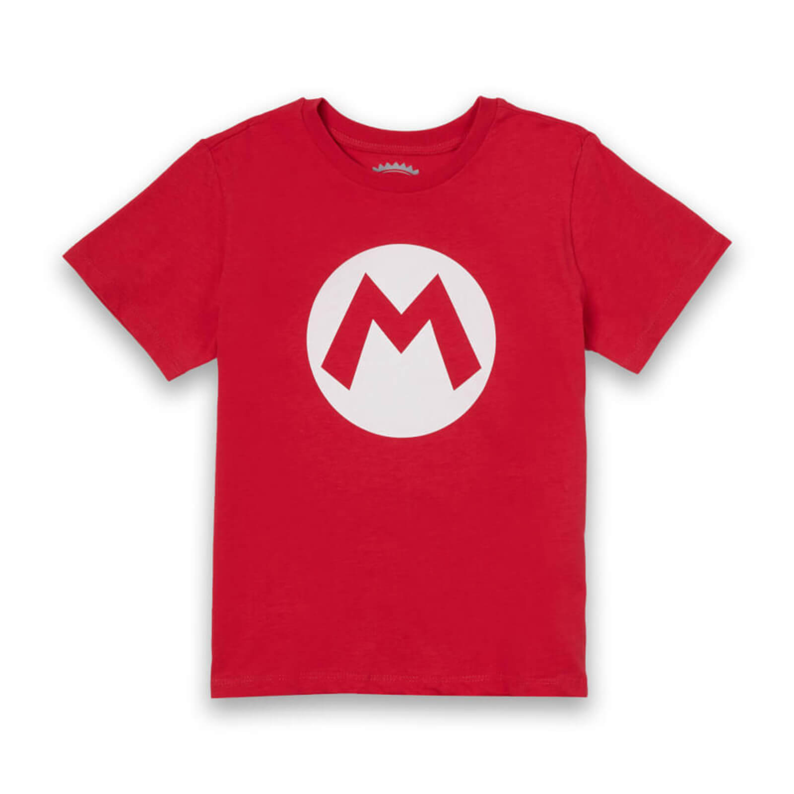 Nintendo Super Mario Logo Kids' T-Shirt - Red - 122/128 (7-8 jaar)