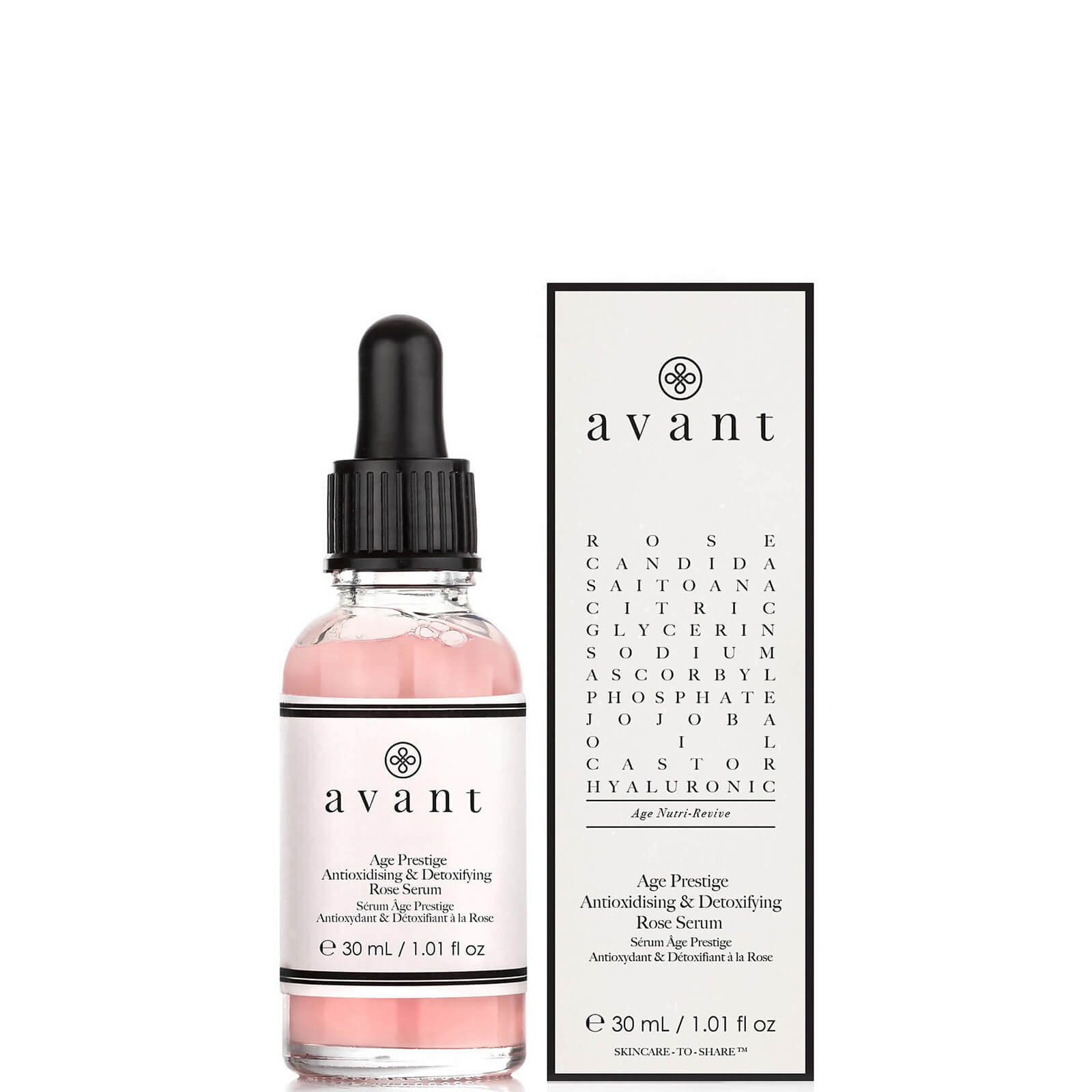 

Avant Skincare Age Prestige Antioxidising and Detoxifying Rose Serum 30ml