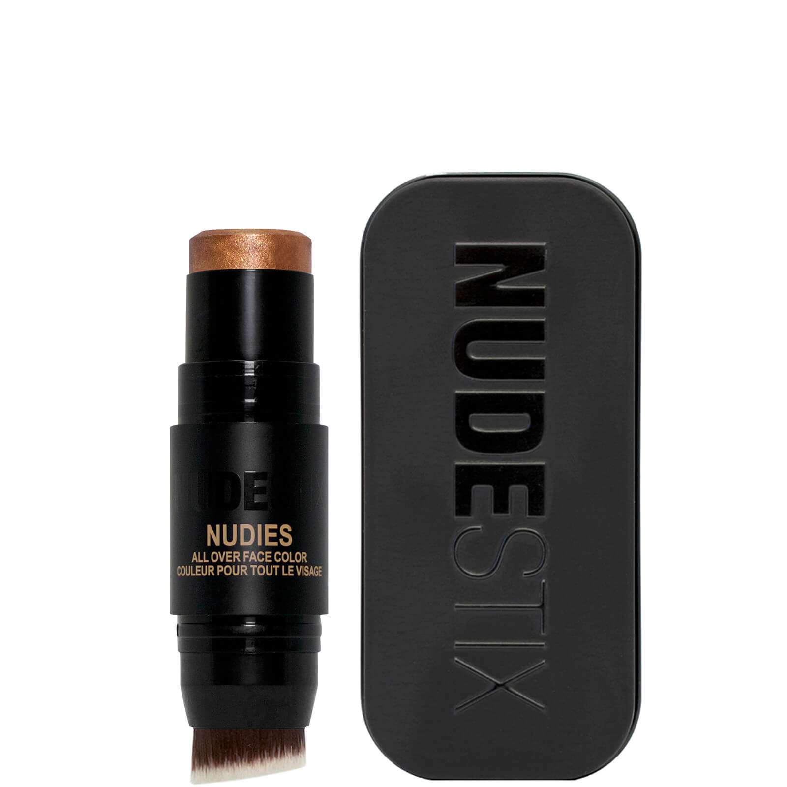 Nudestix Nudies All Over Face Color Glow Highlighter 8g (various Shades) In Brown Sugar, Baby
