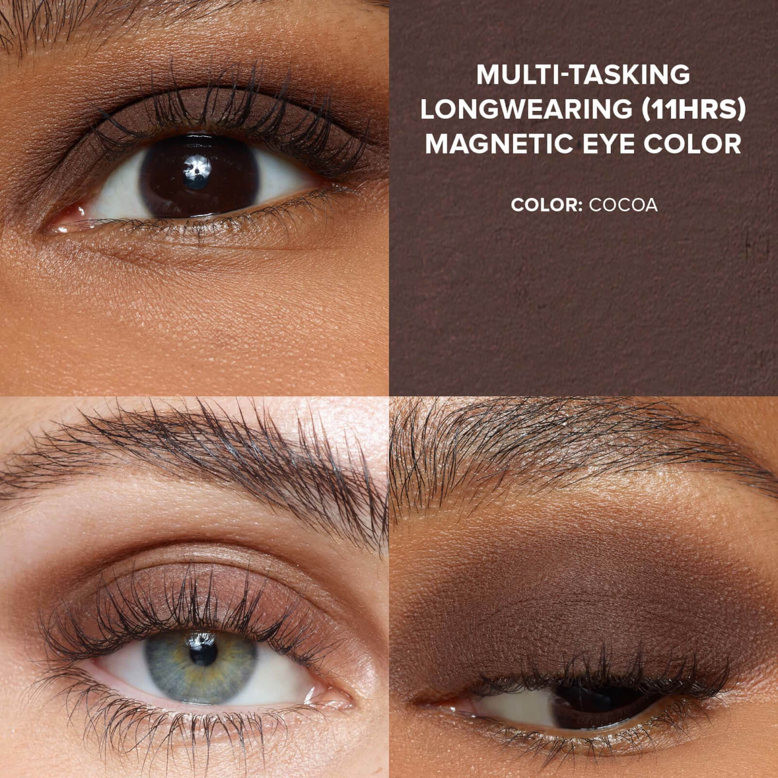 Thumbnail - NUDESTIX Magnetic Luminous Eye Colour 2.8g (Various Shades) - Cocoa