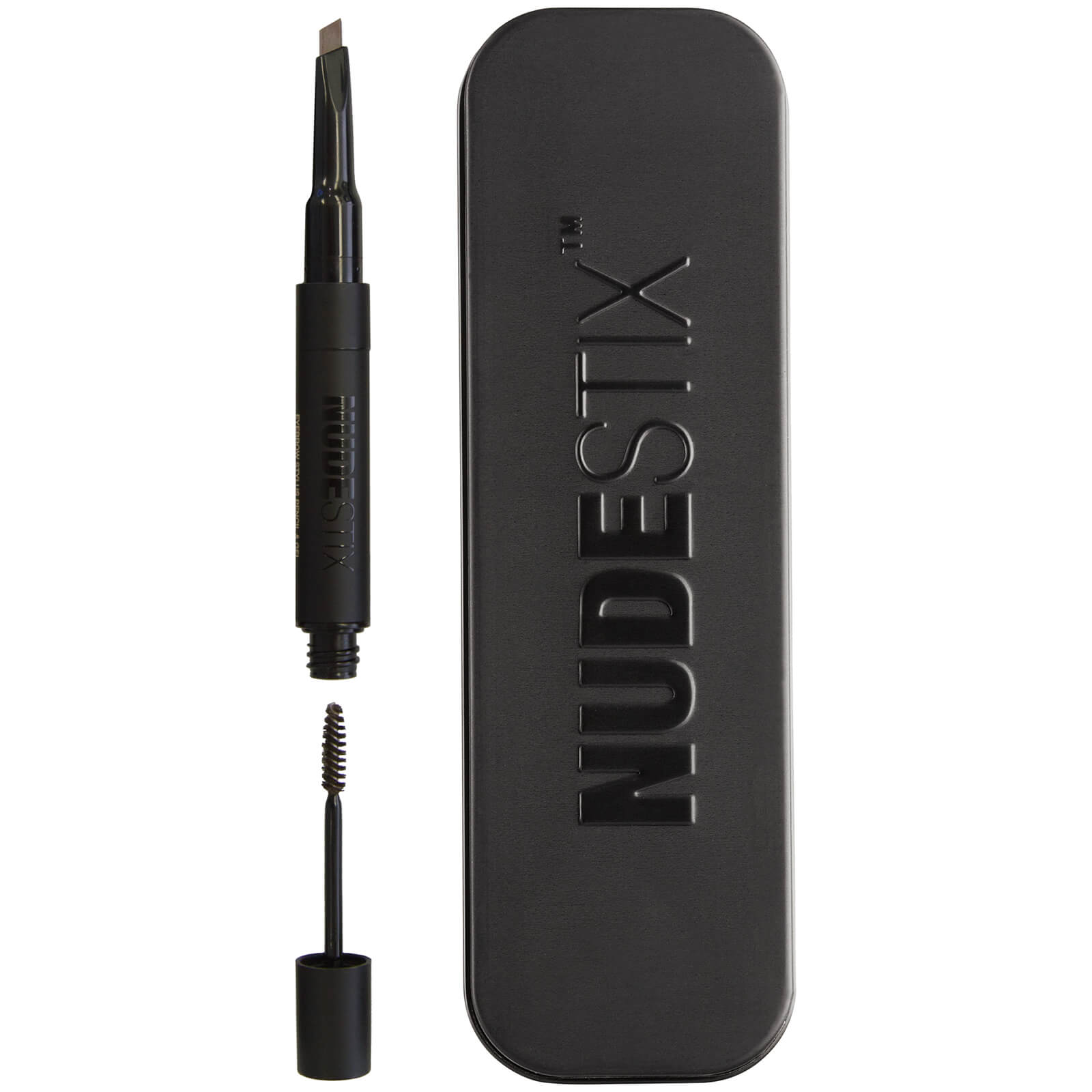 Image of NUDESTIX Eyebrow Stylus Pencil and Gel (Various Shades) - Ash Brown