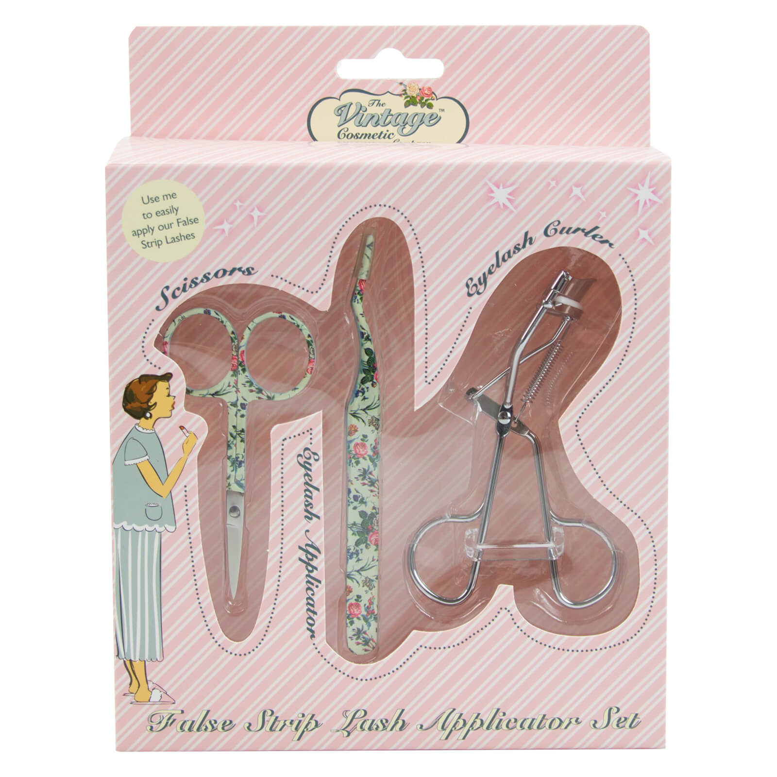 

Набор для приклеивания накладных ресниц The Vintage Cosmetic Company False Strip Lash Applicator Set
